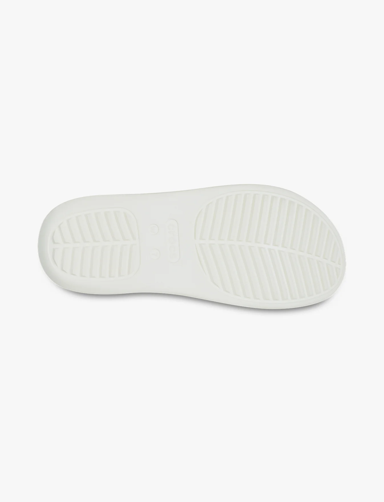 Crocs Getaway Patent Strappy -  כפכפי קרוקס לנשים בצבע לבן גיר - Image 7
