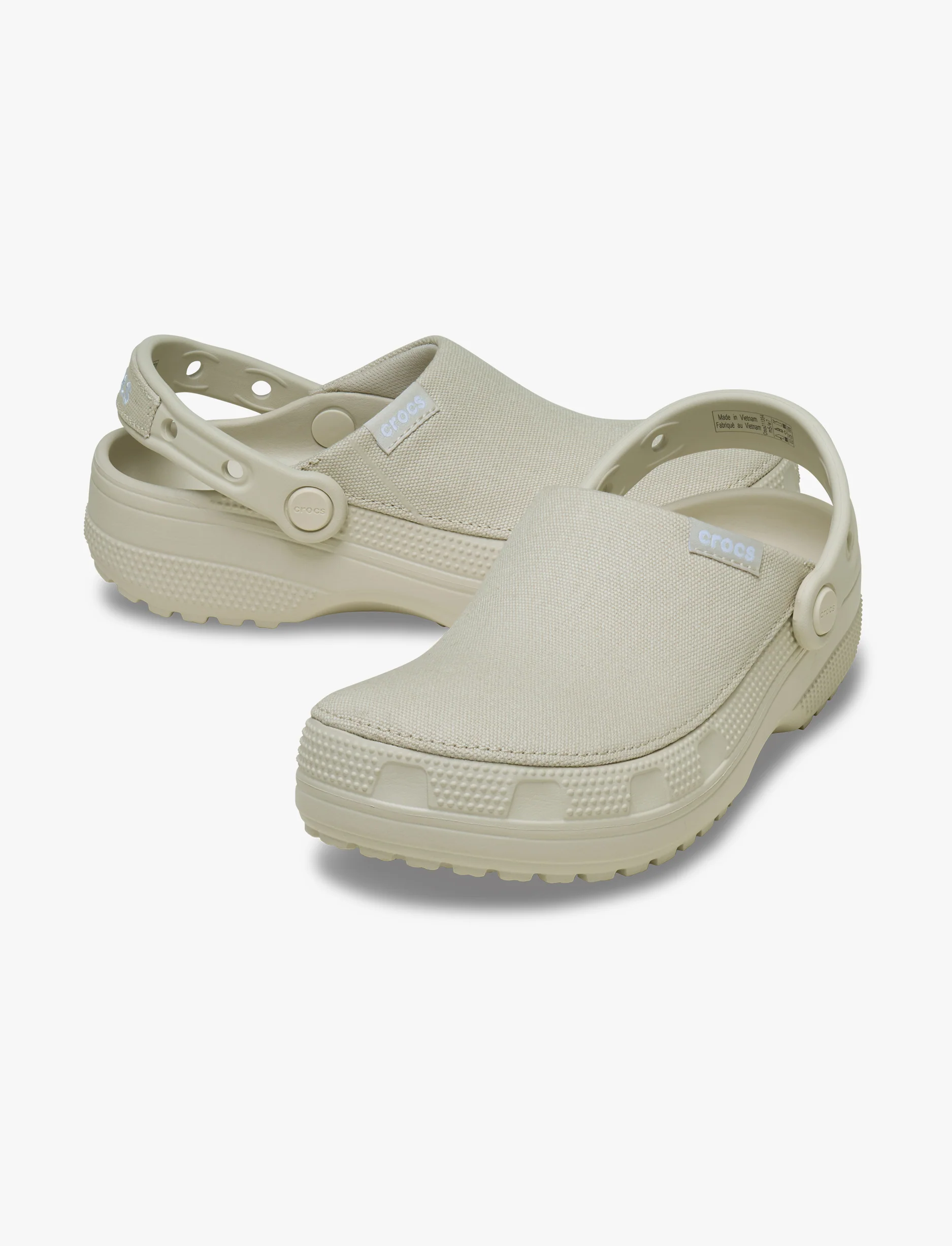 Crocs Classic Crafted Clog - כפכפי קלוג קרוקס קראפטד בצבע סטוקו - Image 3