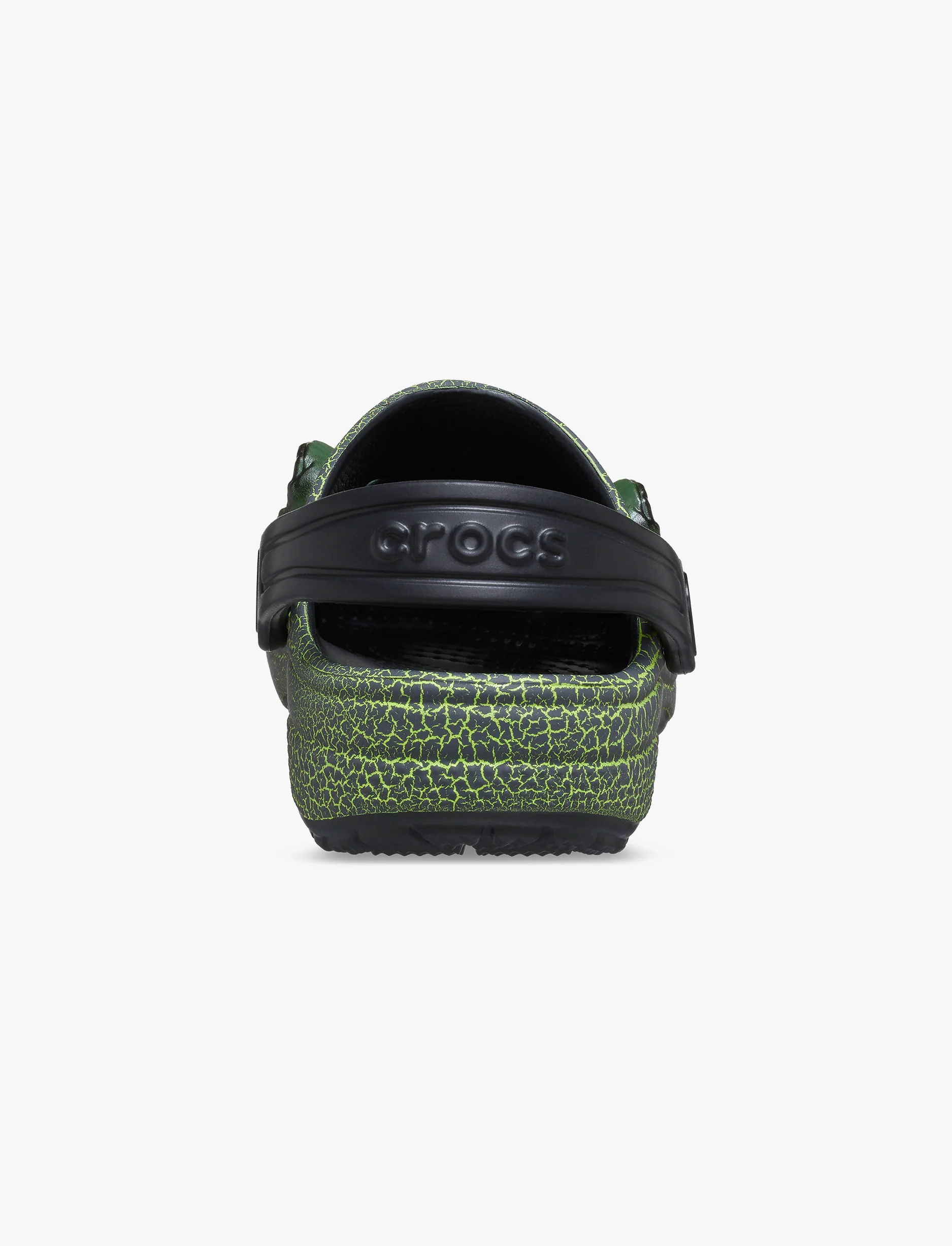 Crocs Classic I AM Scary Dino Clog T - כפכפי קרוקס קלוג דינו בצבע ירוק/שחור - Image 6
