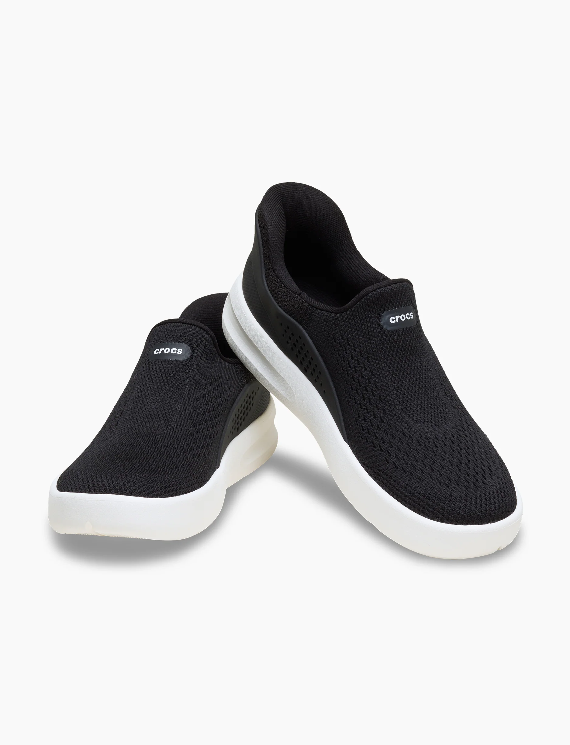 Crocs Locale Ease No Hands Slip On - נעלי סליפ און קרוקס לגברים בצבע שחור - Image 3