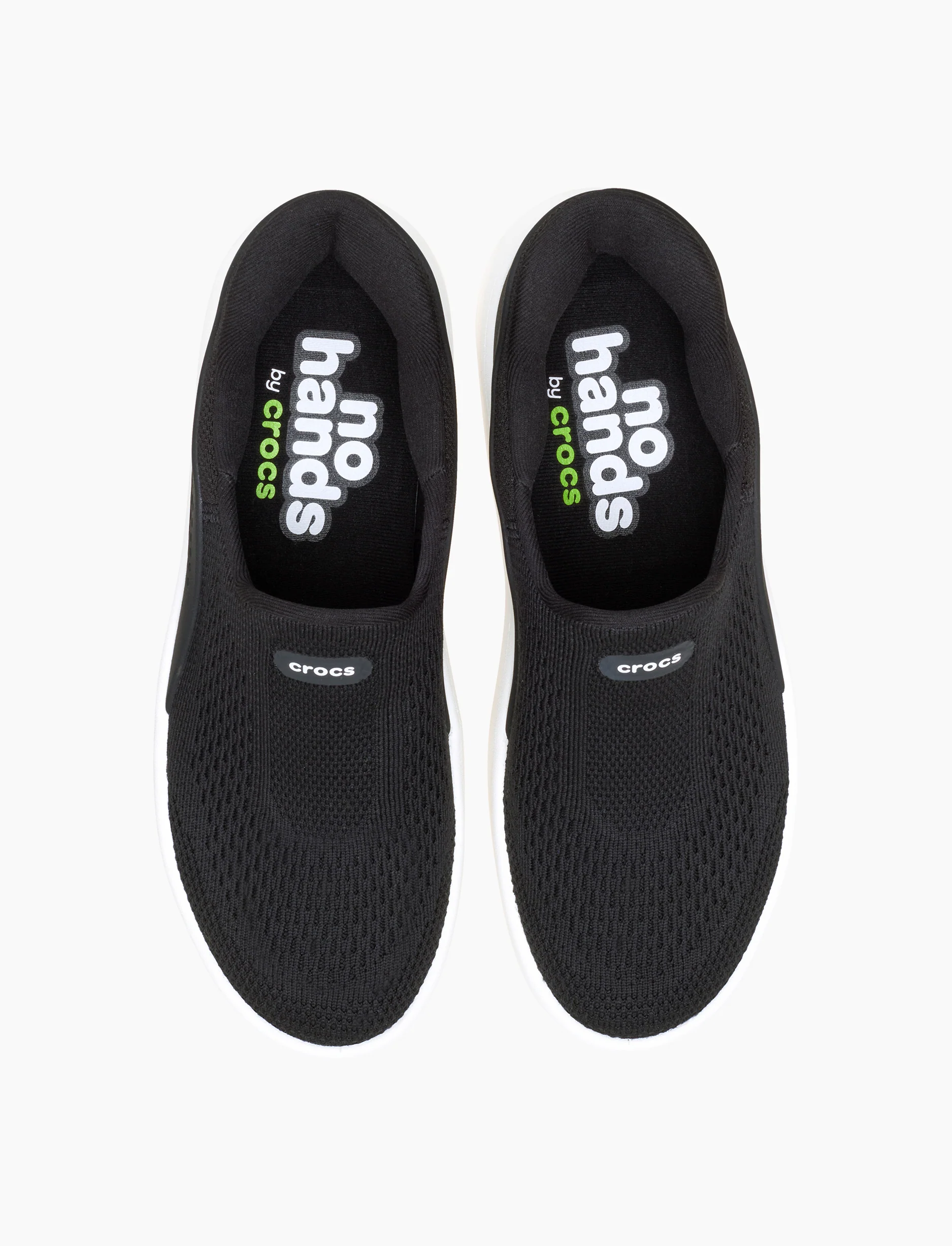 Crocs Locale Ease No Hands Slip On - נעלי סליפ און קרוקס לגברים בצבע שחור - Image 4