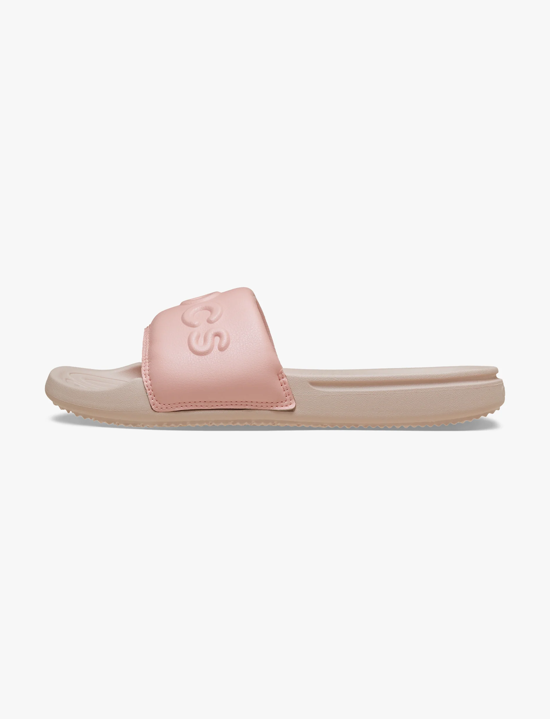 Crocs All Day Slide - כפכפי סלייד קרוקס לנשים בצבע ורוד אבקתי - Image 6