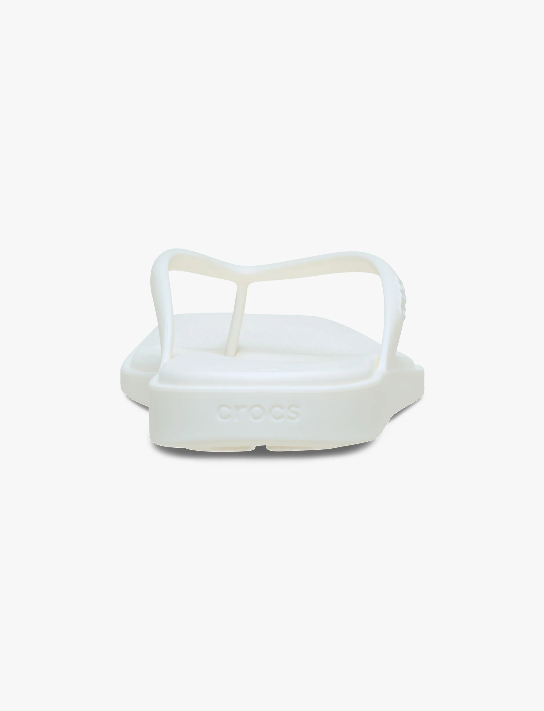 Crocs Miami Flip -  כפכפי אצבע קרוקס מיאמי לנשים בצבע לבן גיר - Image 5