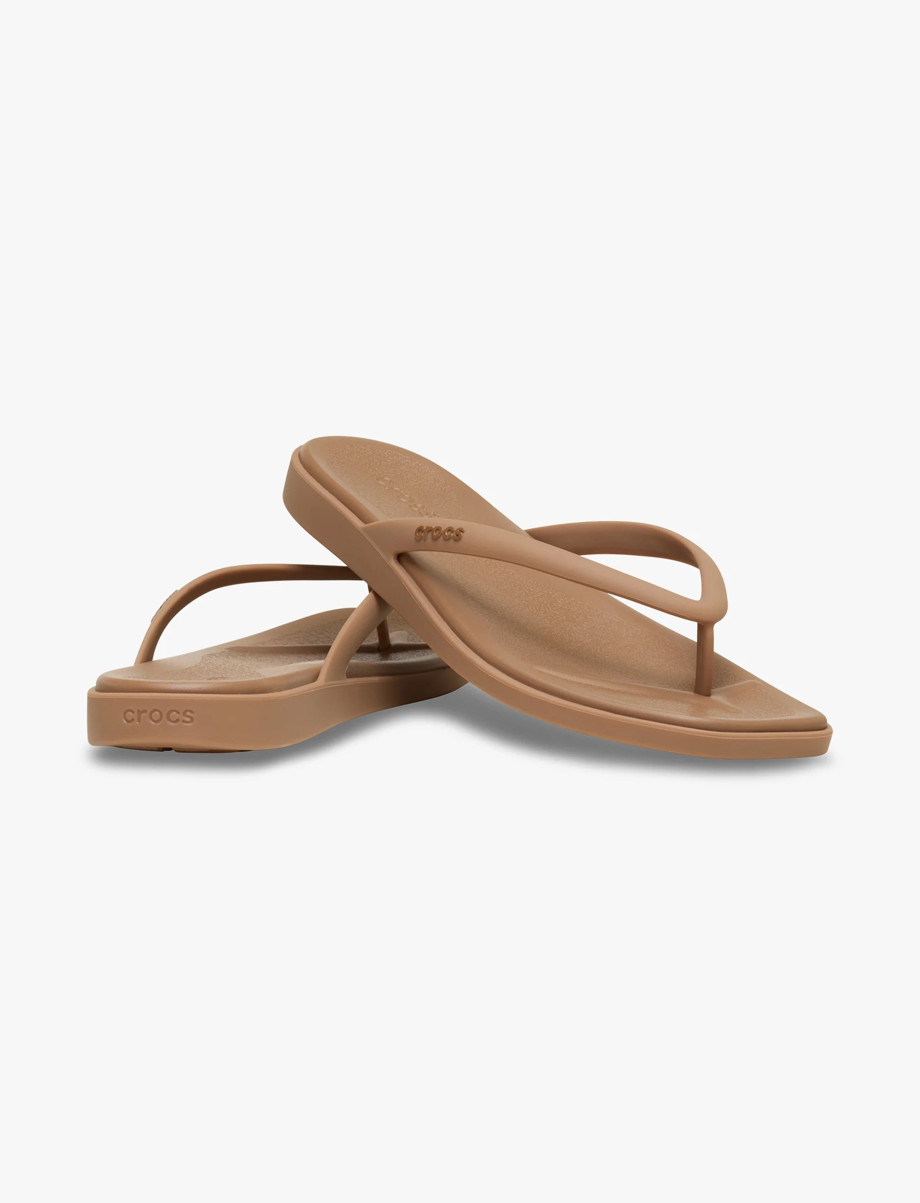 Crocs Miami Flip -  כפכפי אצבע קרוקס מיאמי לנשים בצבע חום שוקולד - Image 4