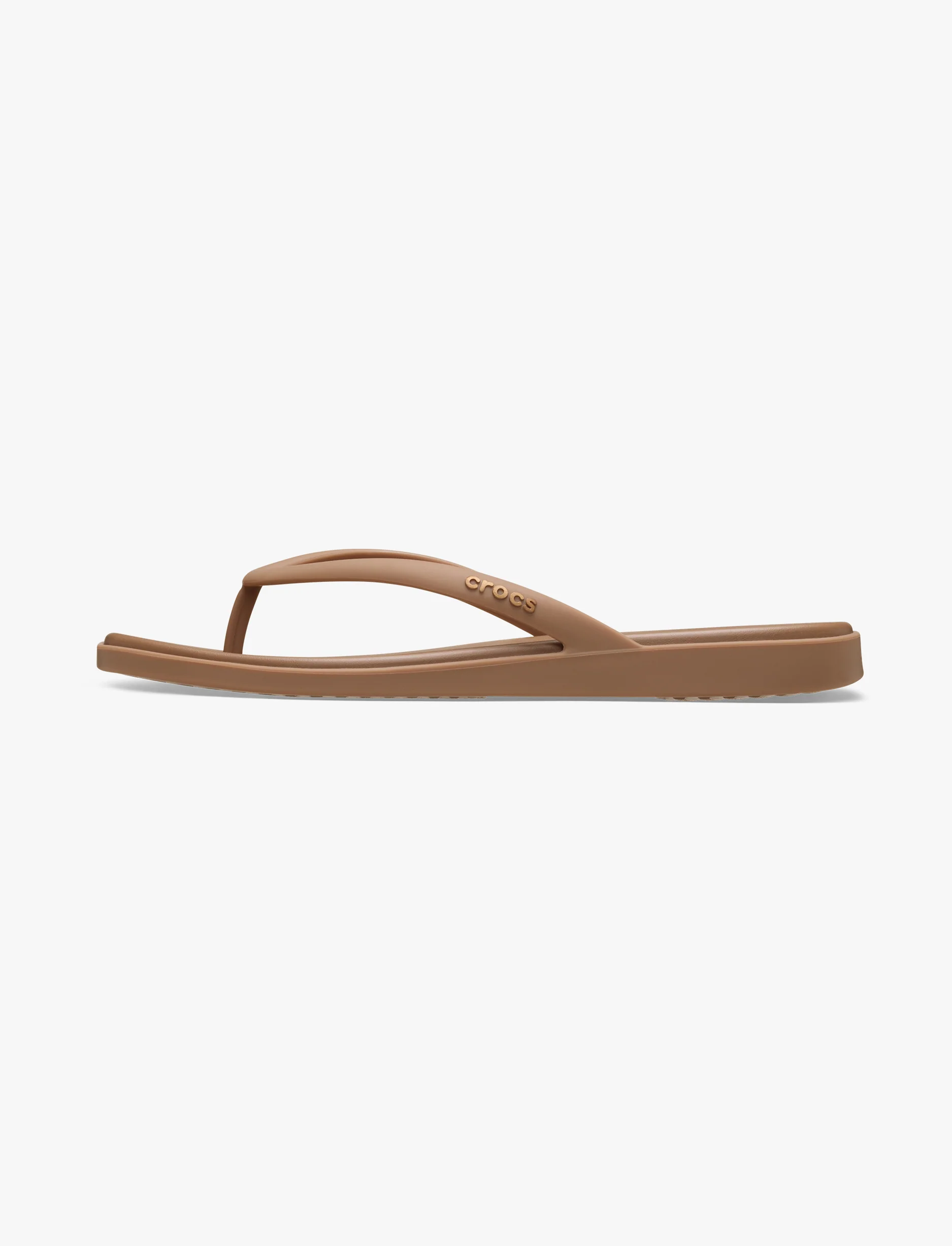 Crocs Miami Flip -  כפכפי אצבע קרוקס מיאמי לנשים בצבע חום שוקולד - Image 6
