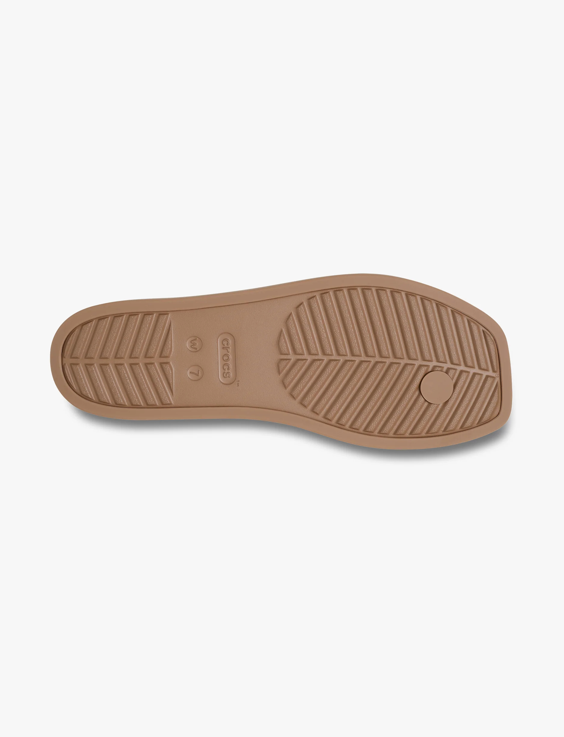 Crocs Miami Flip -  כפכפי אצבע קרוקס מיאמי לנשים בצבע חום שוקולד - Image 7