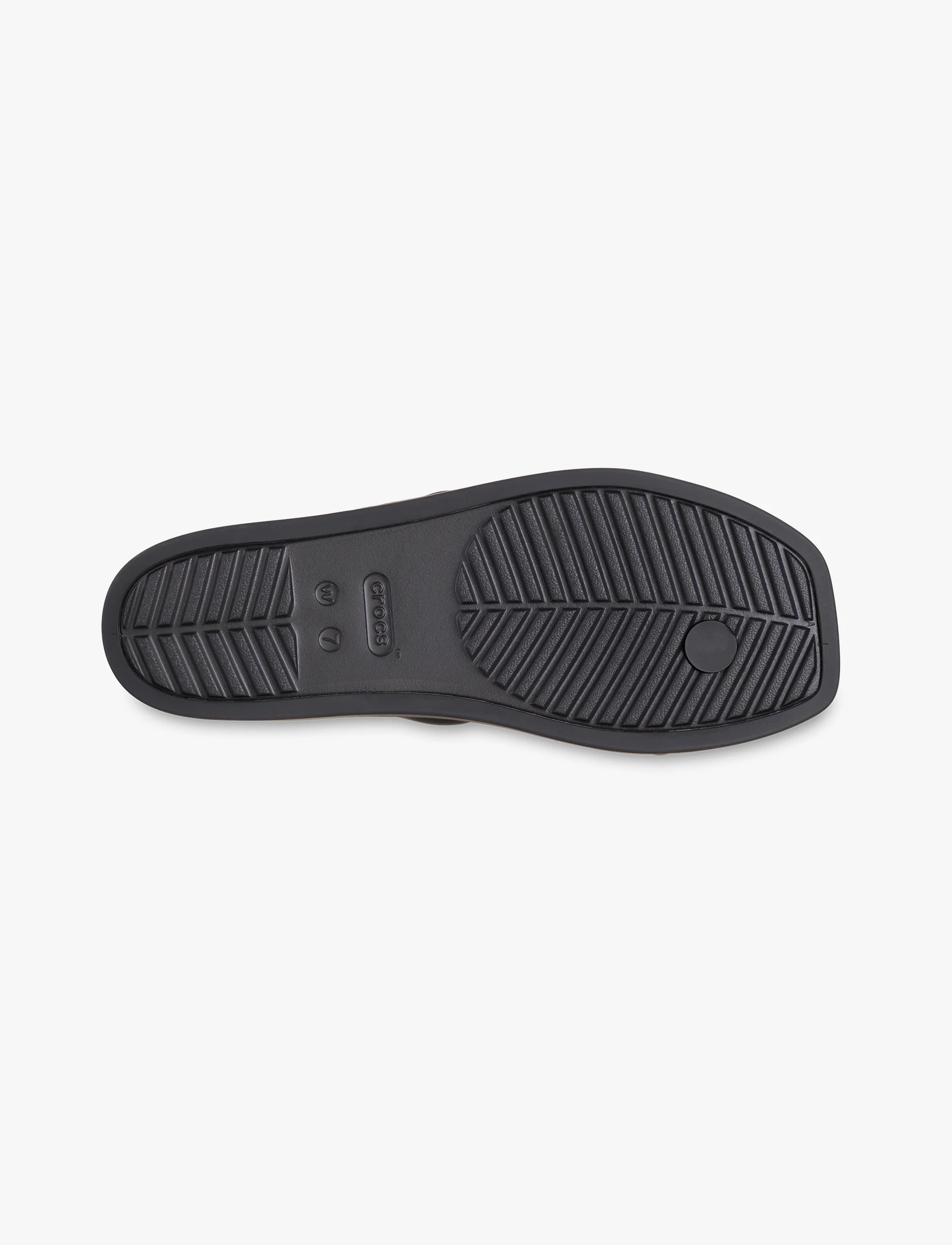 Crocs Miami Studded Toe Loop Sandal - כפכפי קרוקס מיאמי לנשים בצבע שחור - Image 7