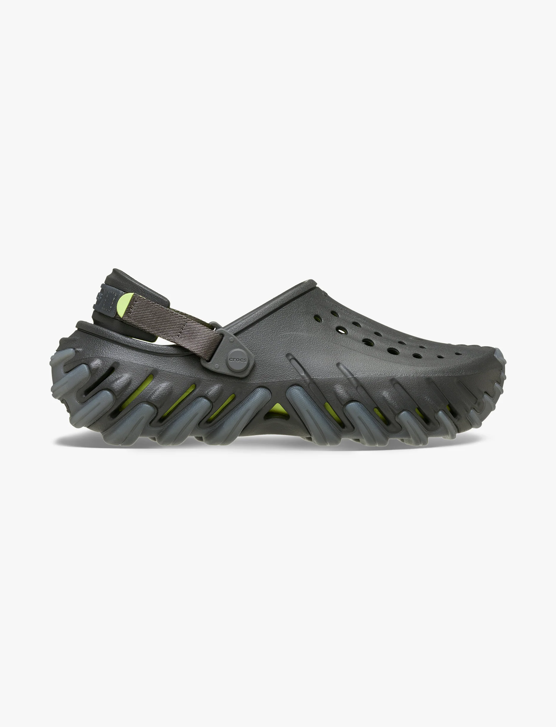 Crocs Echo Icy RO Clog - כפכפי קרוקס אקו קלוג בצבע שחור חול - Image 2