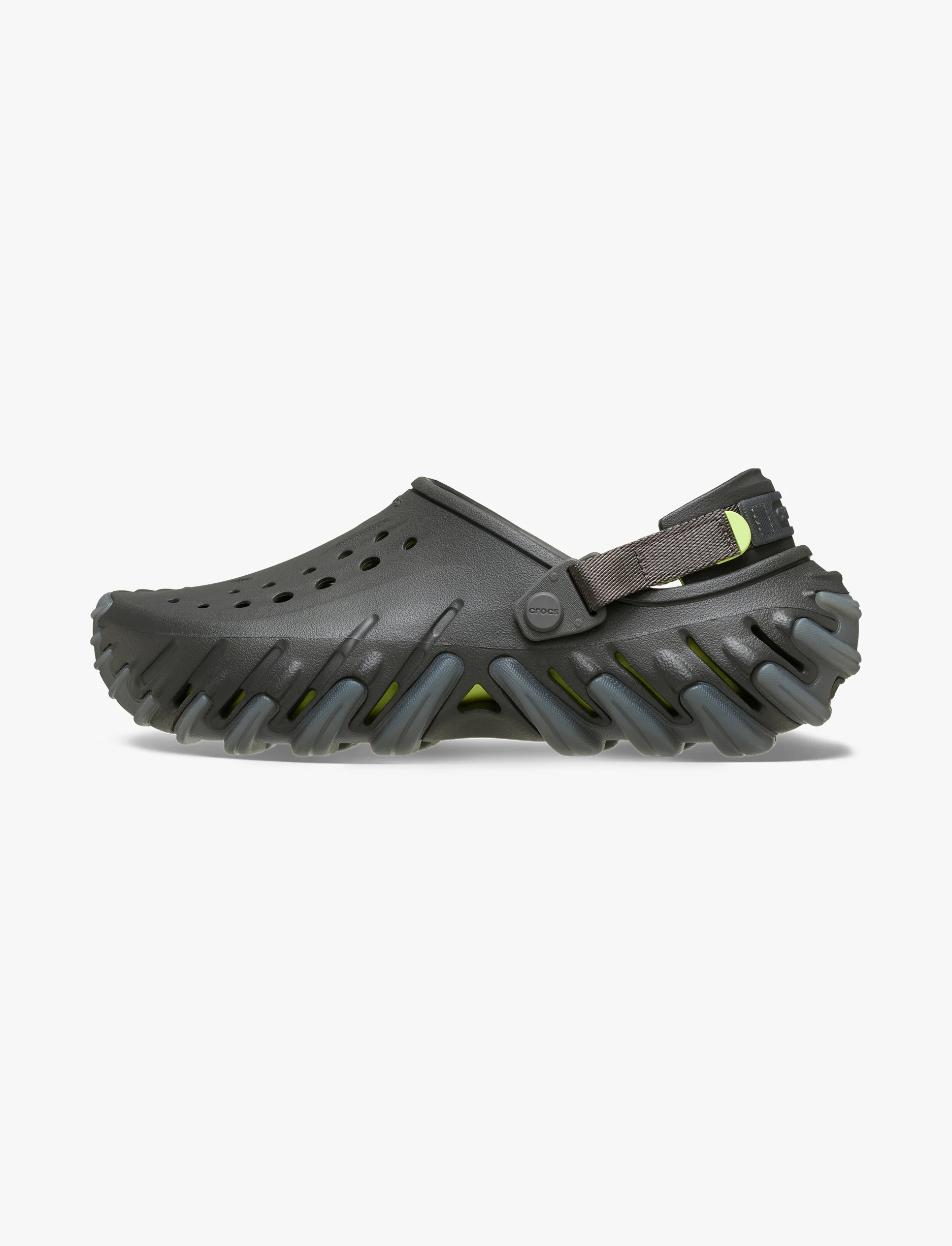 Crocs Echo Icy RO Clog - כפכפי קרוקס אקו קלוג בצבע שחור חול - Image 5