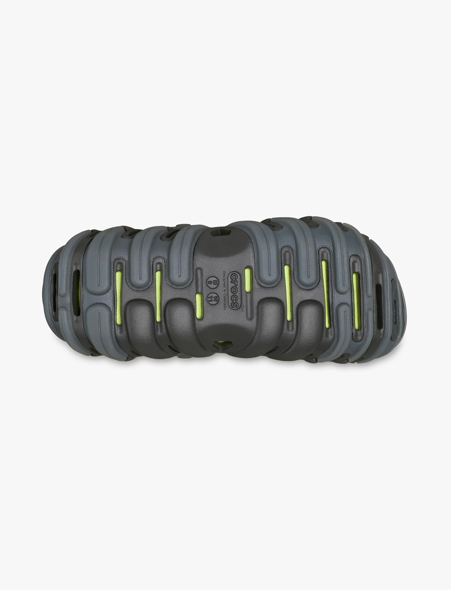 Crocs Echo Icy RO Clog - כפכפי קרוקס אקו קלוג בצבע שחור חול - Image 7