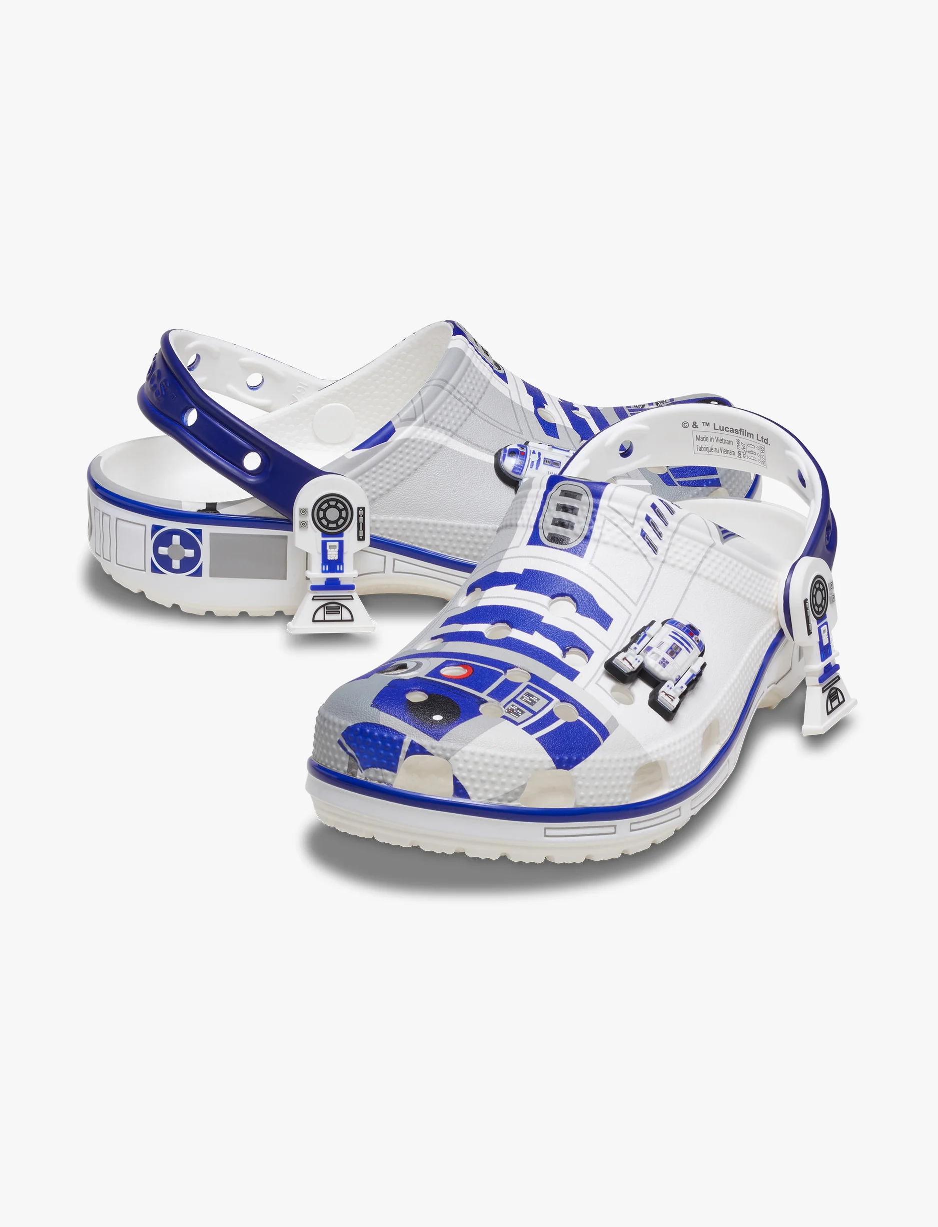Crocs Star Wars R2D2 Classic Clog - כפפכי קלוג קרוקס מלחמת הכוכבים - Image 4