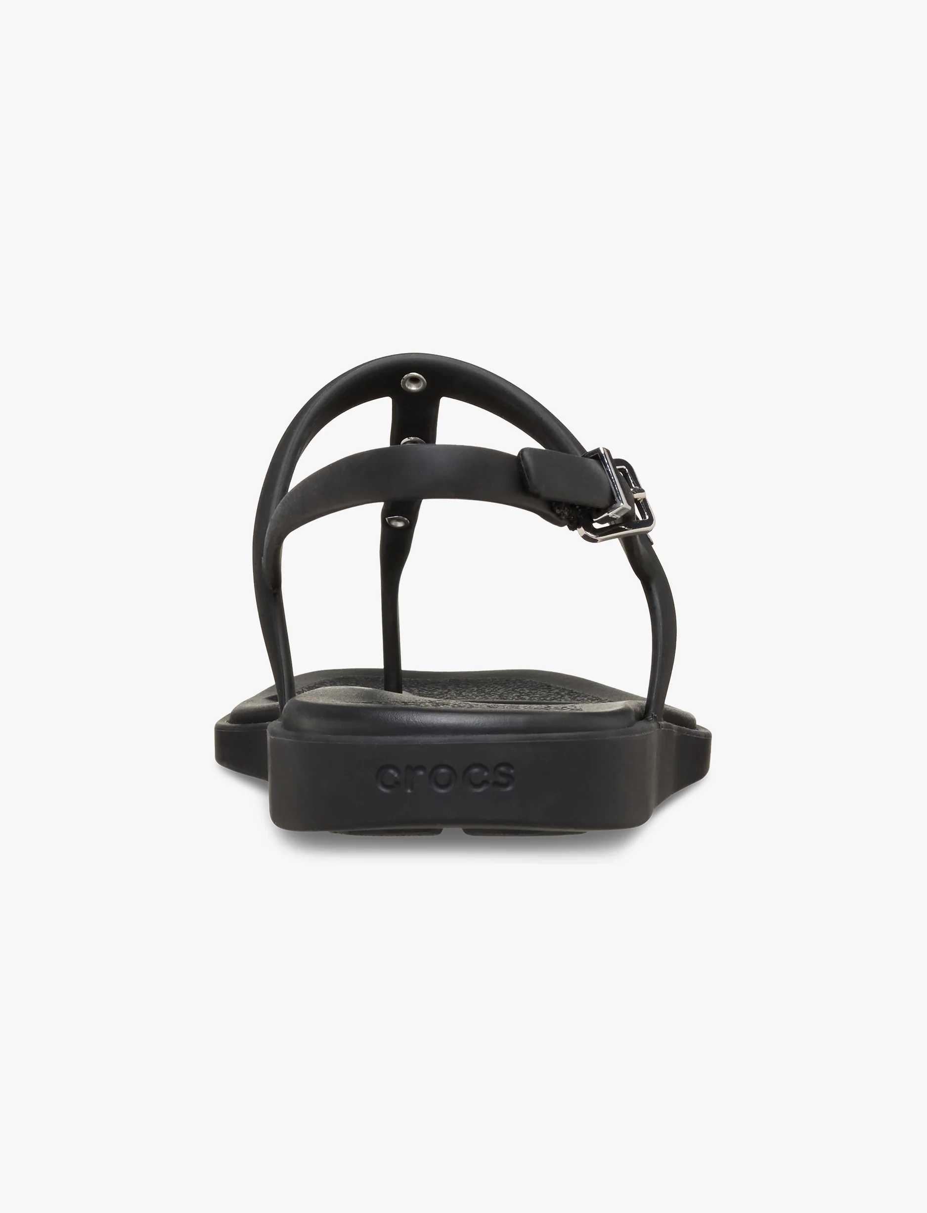 Crocs Miami Studded Thong Flip - סנדלי קרוקס מיאמי לנשים בצבע שחור - Image 4