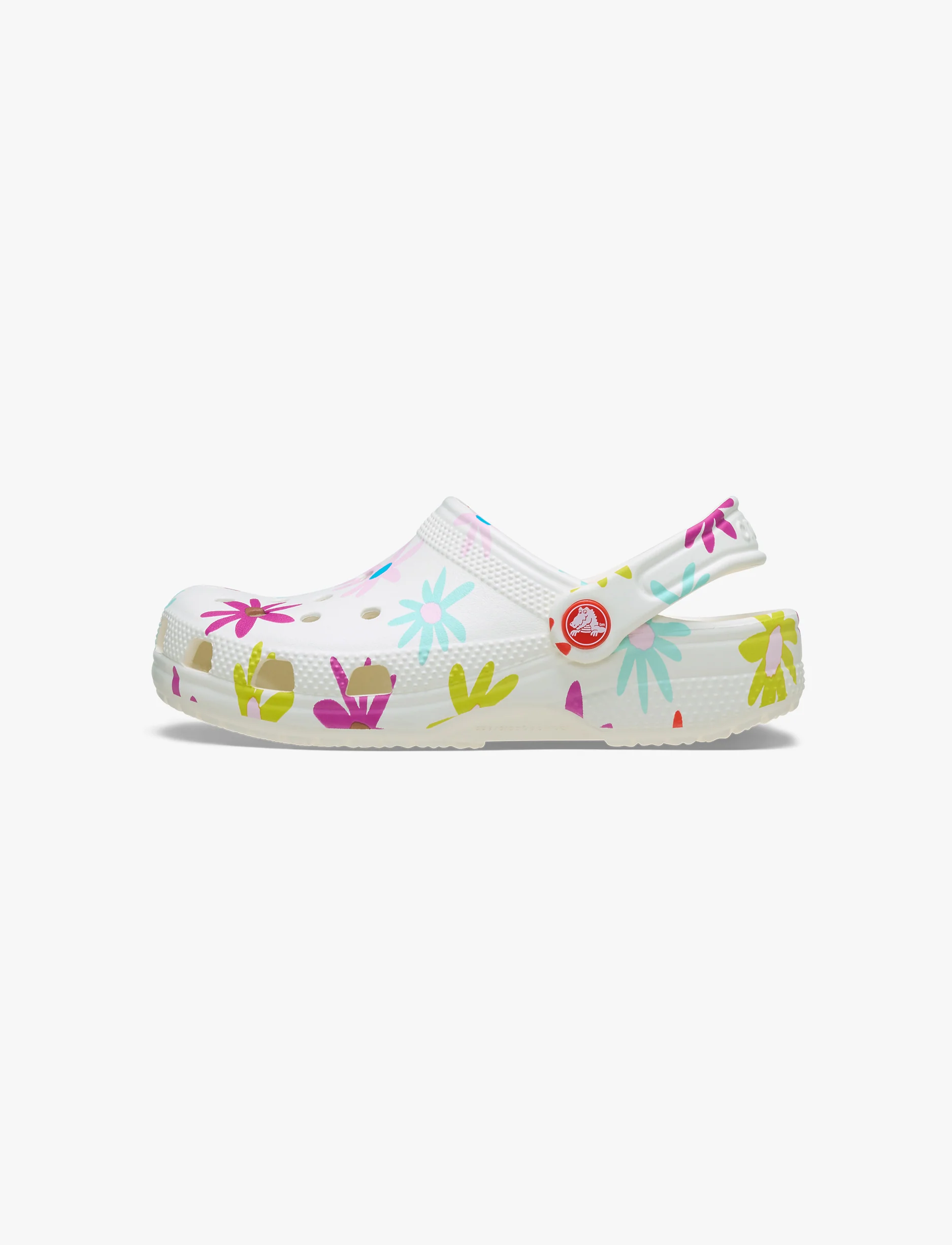 Crocs Kid's Classic Crafted Daisy Clog -  כפכפי קלוג קרוקס לילדים בהדפס פרחוני - Image 5