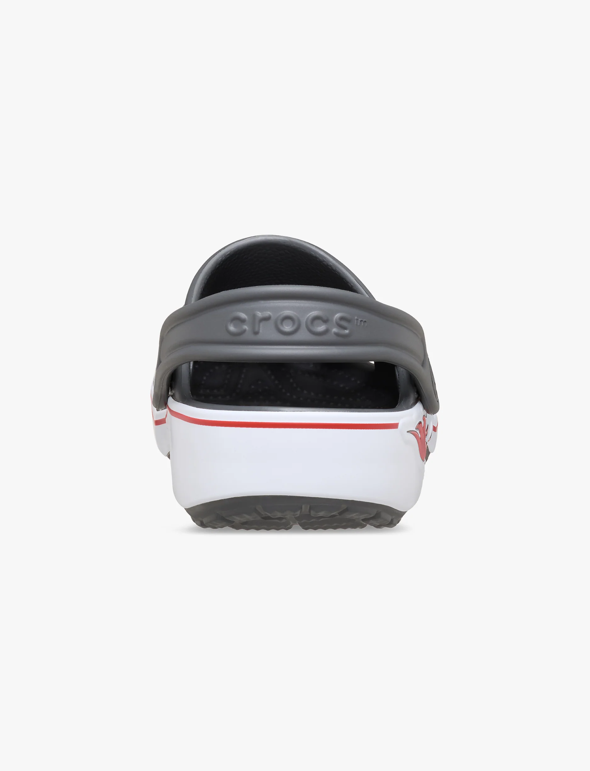 Crocs Classic Soccer Band Clog K  - כפכפי קרוקס קלוג כדורגל לילדים בצבע אפור - Image 6