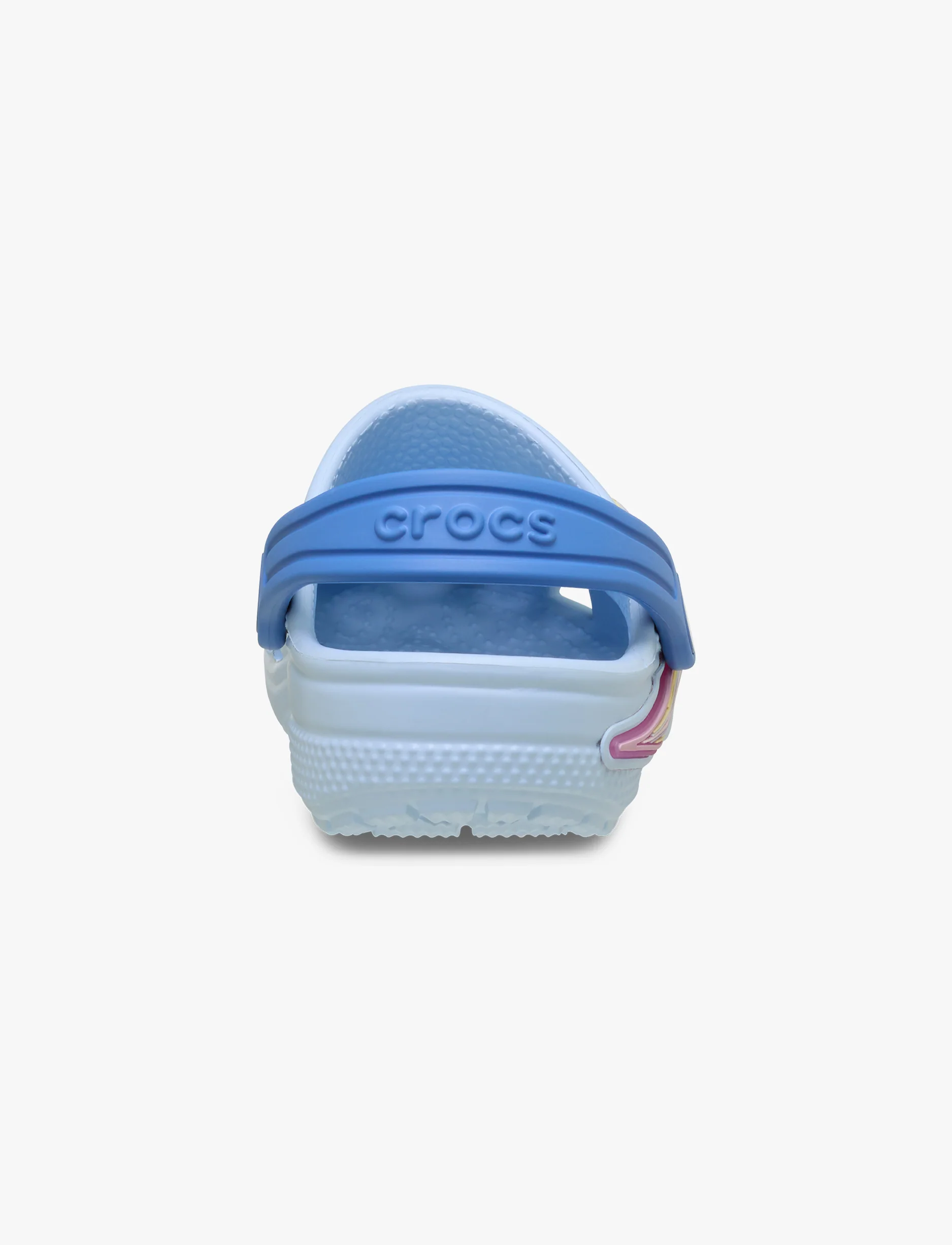Crocs Classic Star Lights Clog T - כפכפי קרוקס קלוג עם אורות לילדים בצבע כחול פרוסט - Image 6
