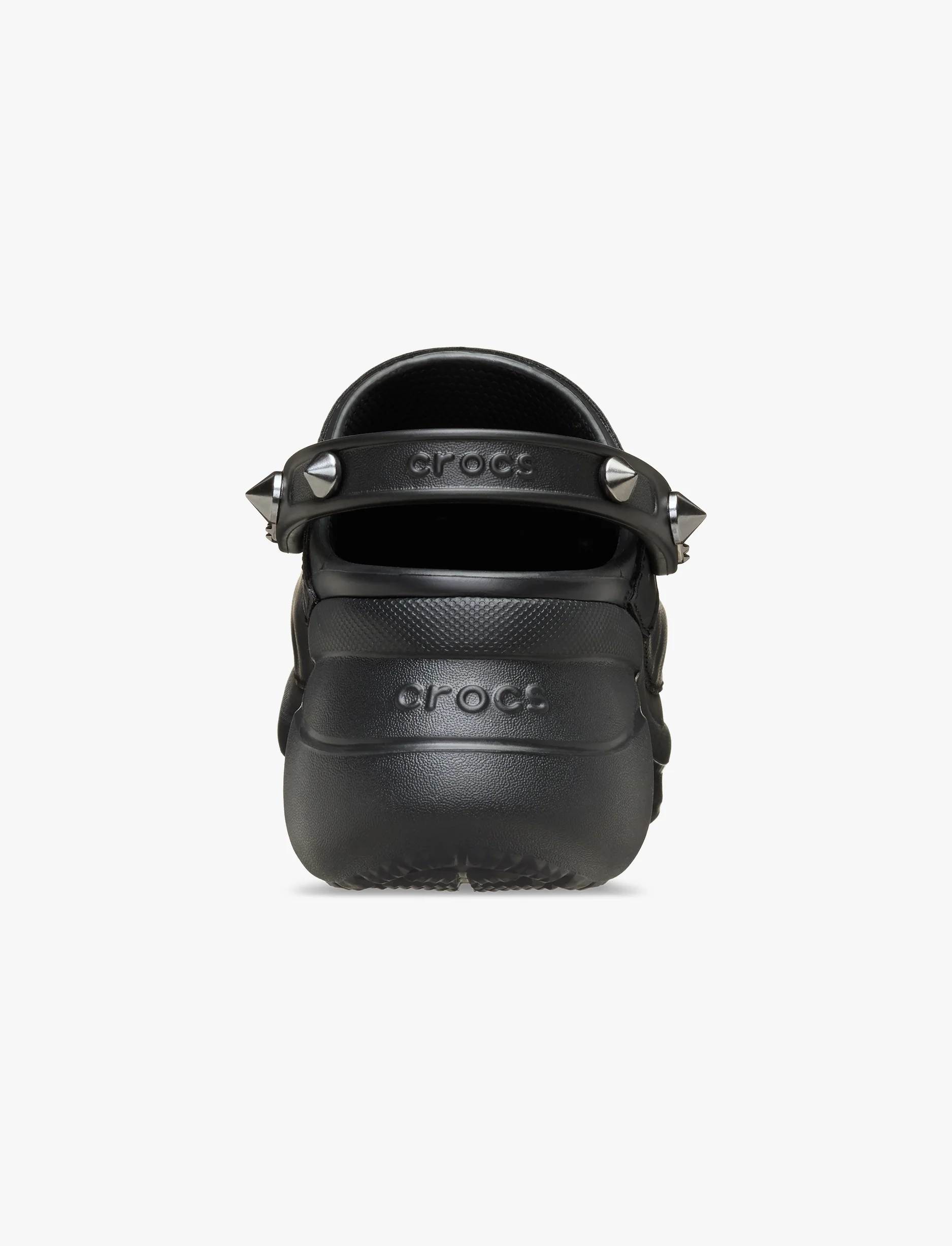 Crocs Bae Studded Clog - כפכפי קלוג קרוקס ביי פלטפורמה עם ניטים לנשים בצבע שחור - Image 5