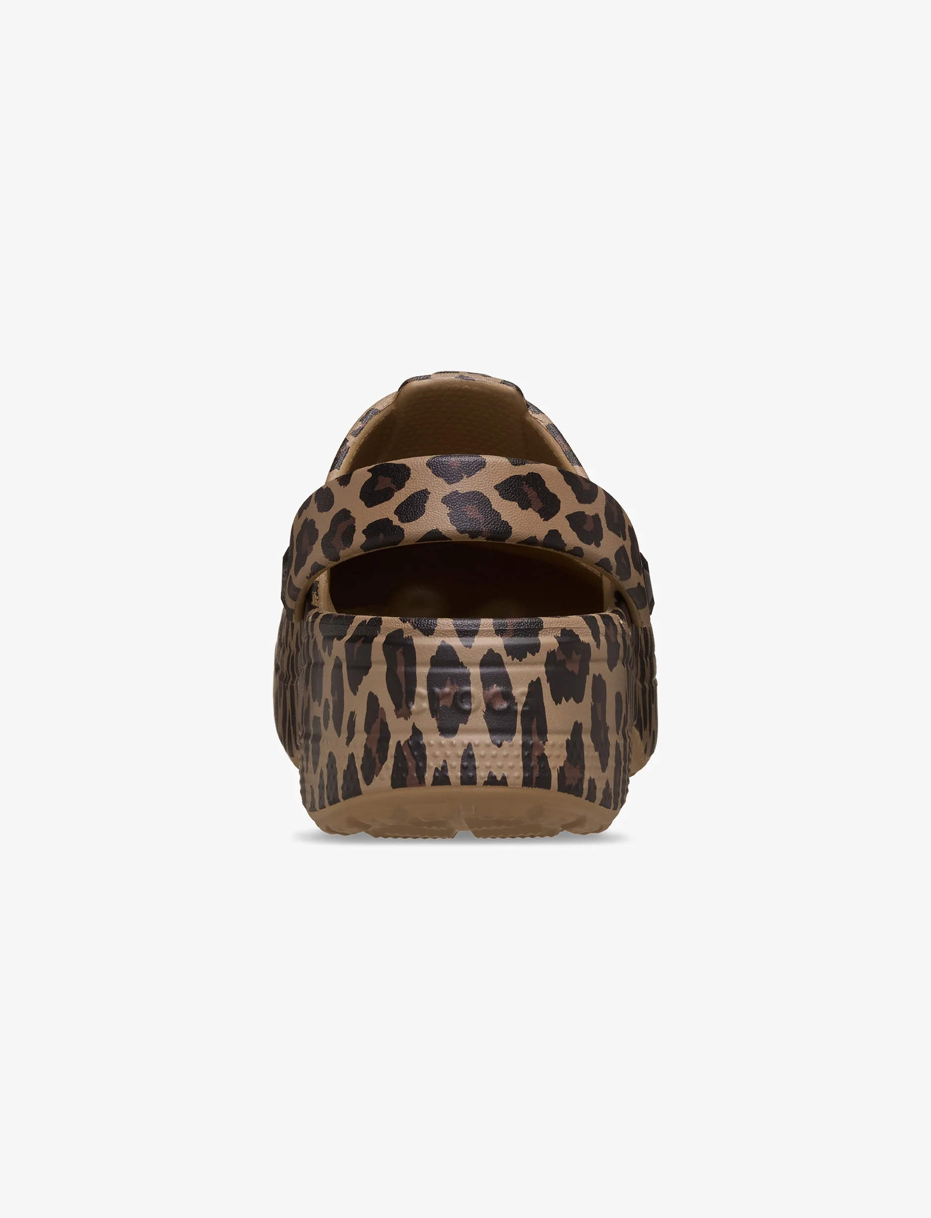 Crocs Classic Mary Jane Animal Clog Kids - כפכפי קרוקס קלוג מרי ג'ין לבנות בהדפס מנומר - Image 4