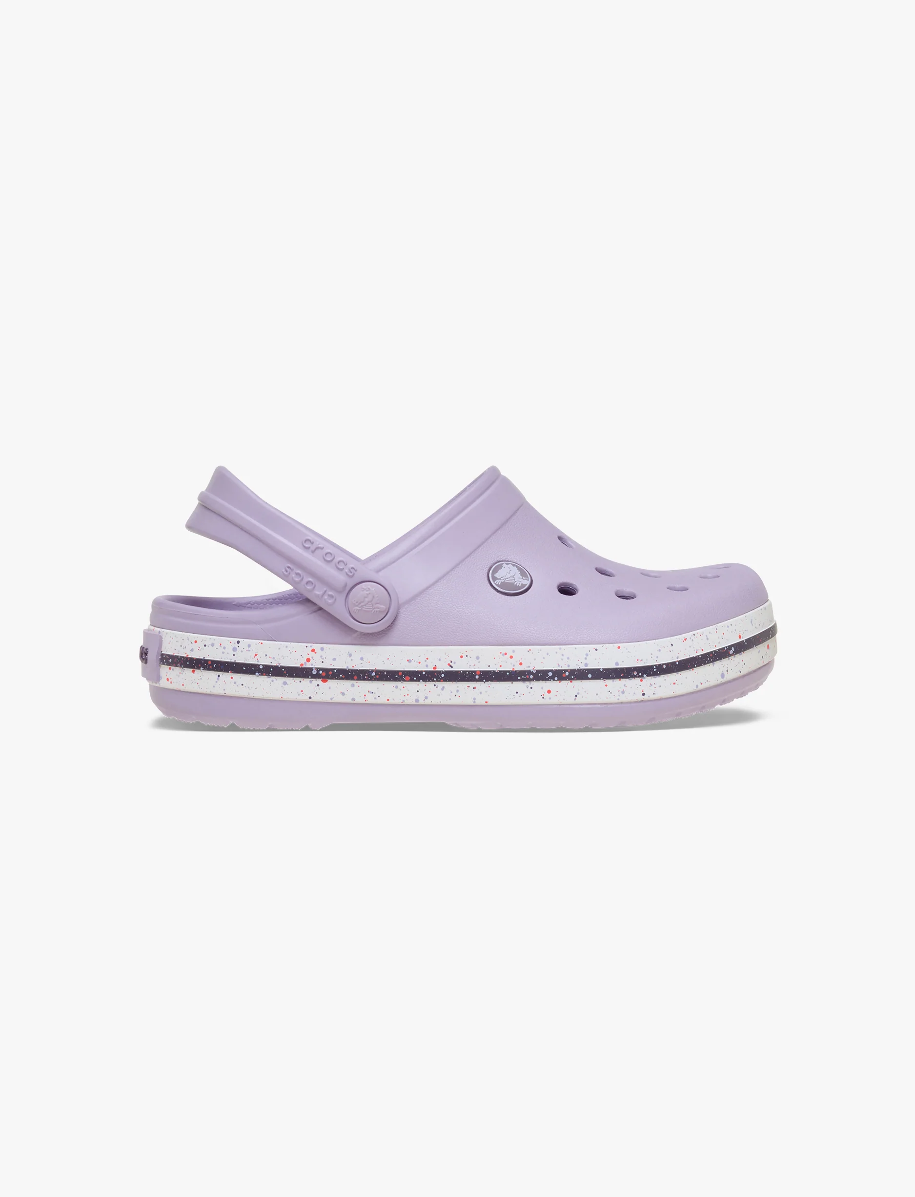 Crocs Crocband Speckled Band Clog - כפכפי קרוקבנד קלוג לילדים בצבע לבנדר - Image 2