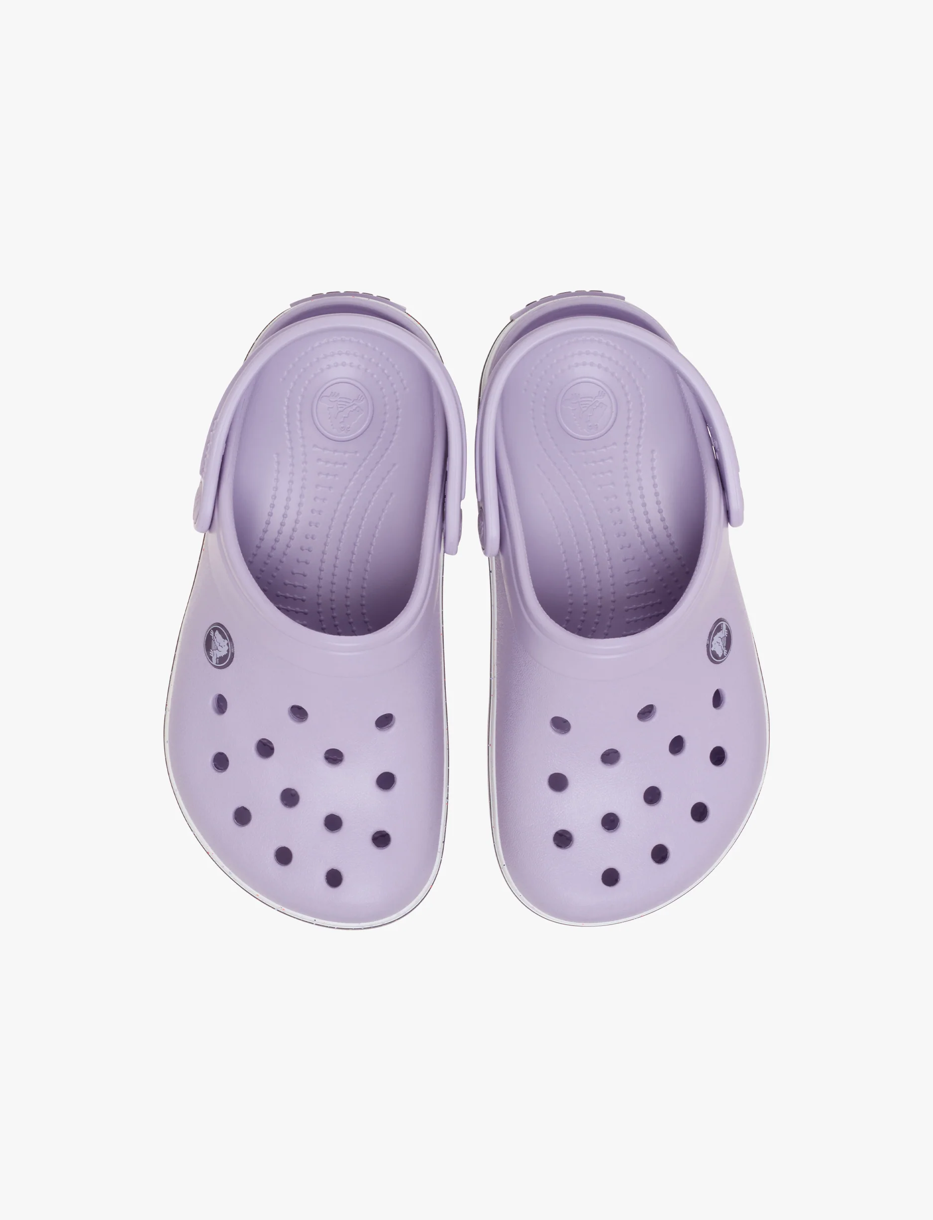Crocs Crocband Speckled Band Clog - כפכפי קרוקבנד קלוג לילדים בצבע לבנדר - Image 4