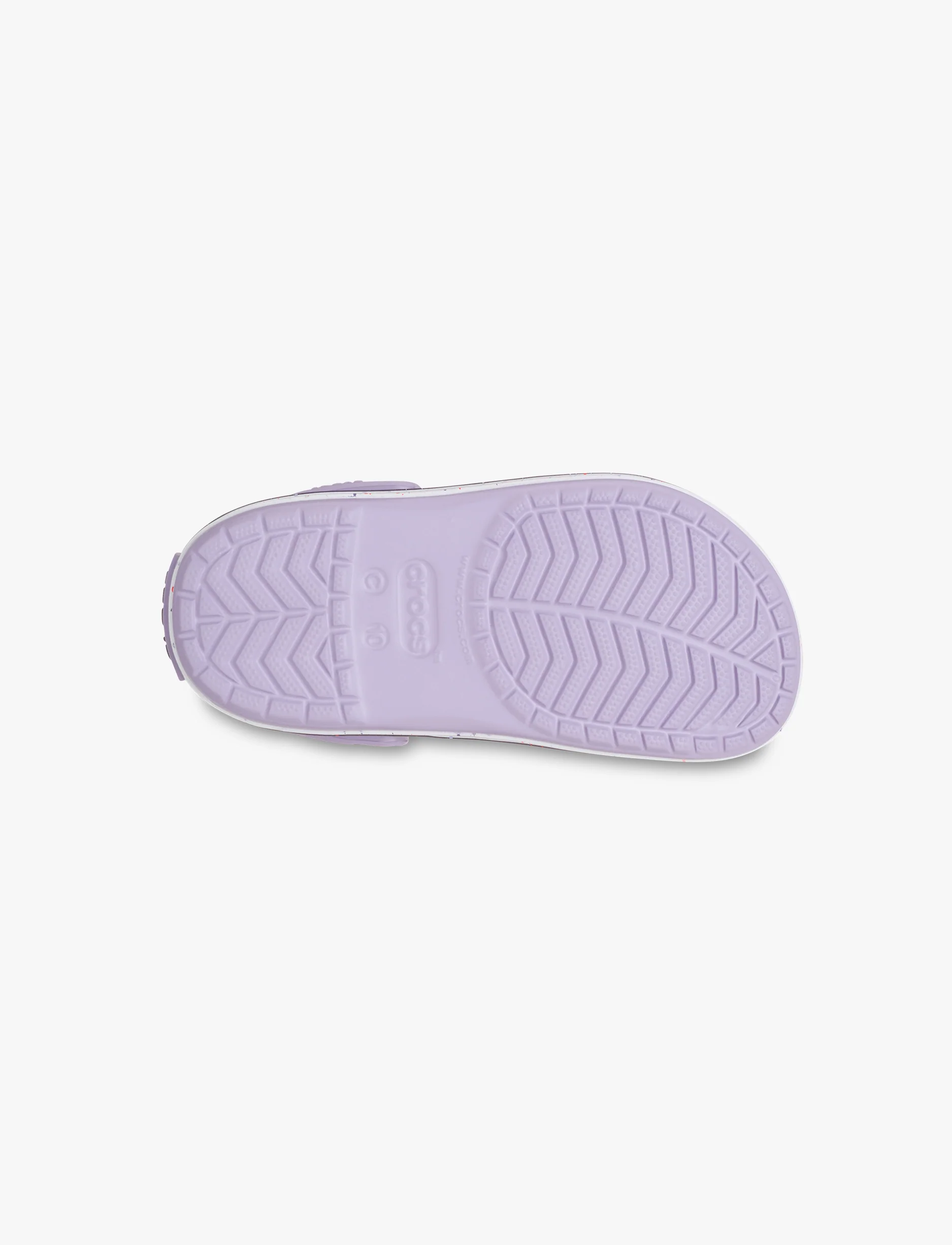 Crocs Crocband Speckled Band Clog - כפכפי קרוקבנד קלוג לילדים בצבע לבנדר - Image 7