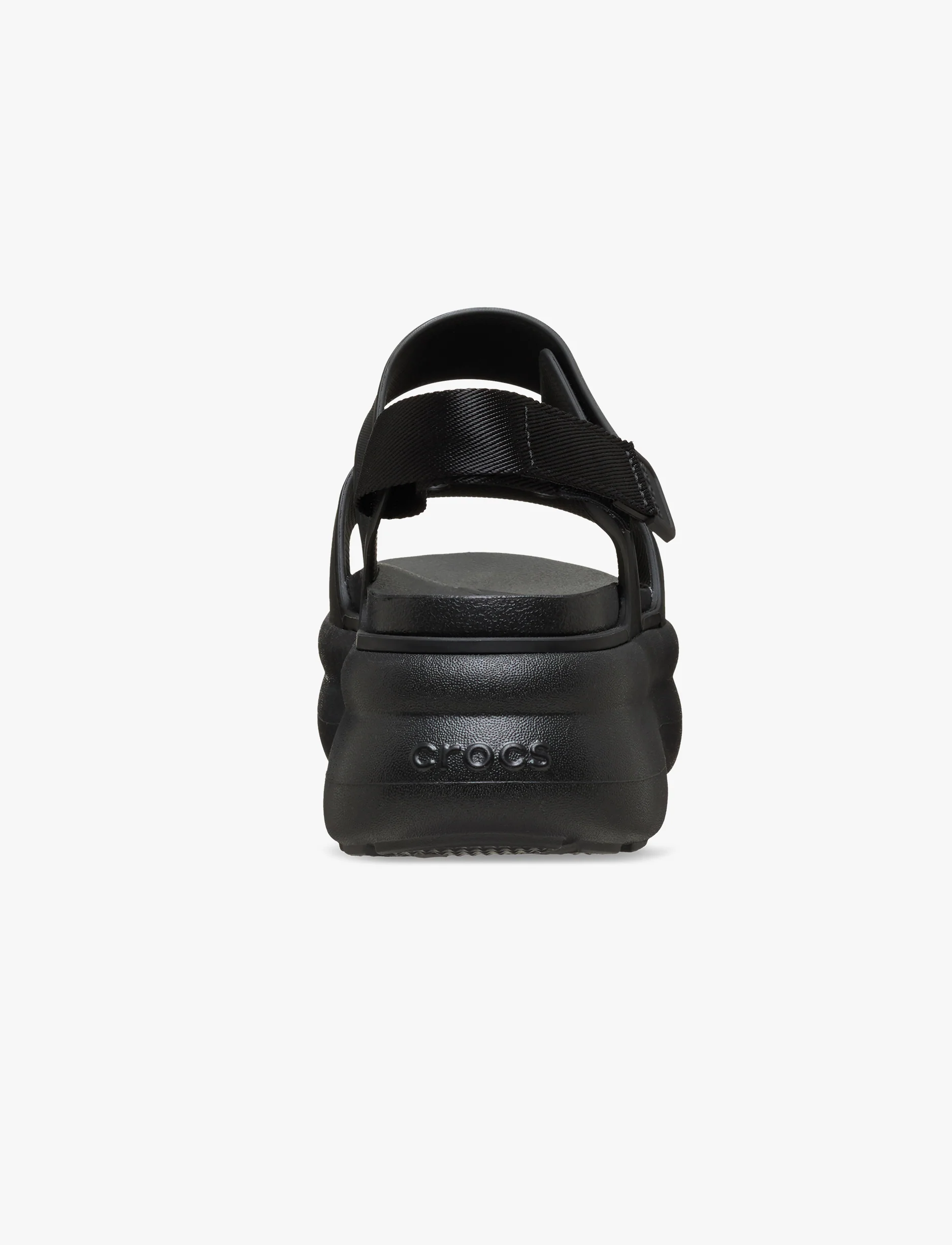 Crocs Soho Y Strap Sandal - סנדלי פלטפורמה סוהו קרוקס לנשים בצבע שחור - Image 5