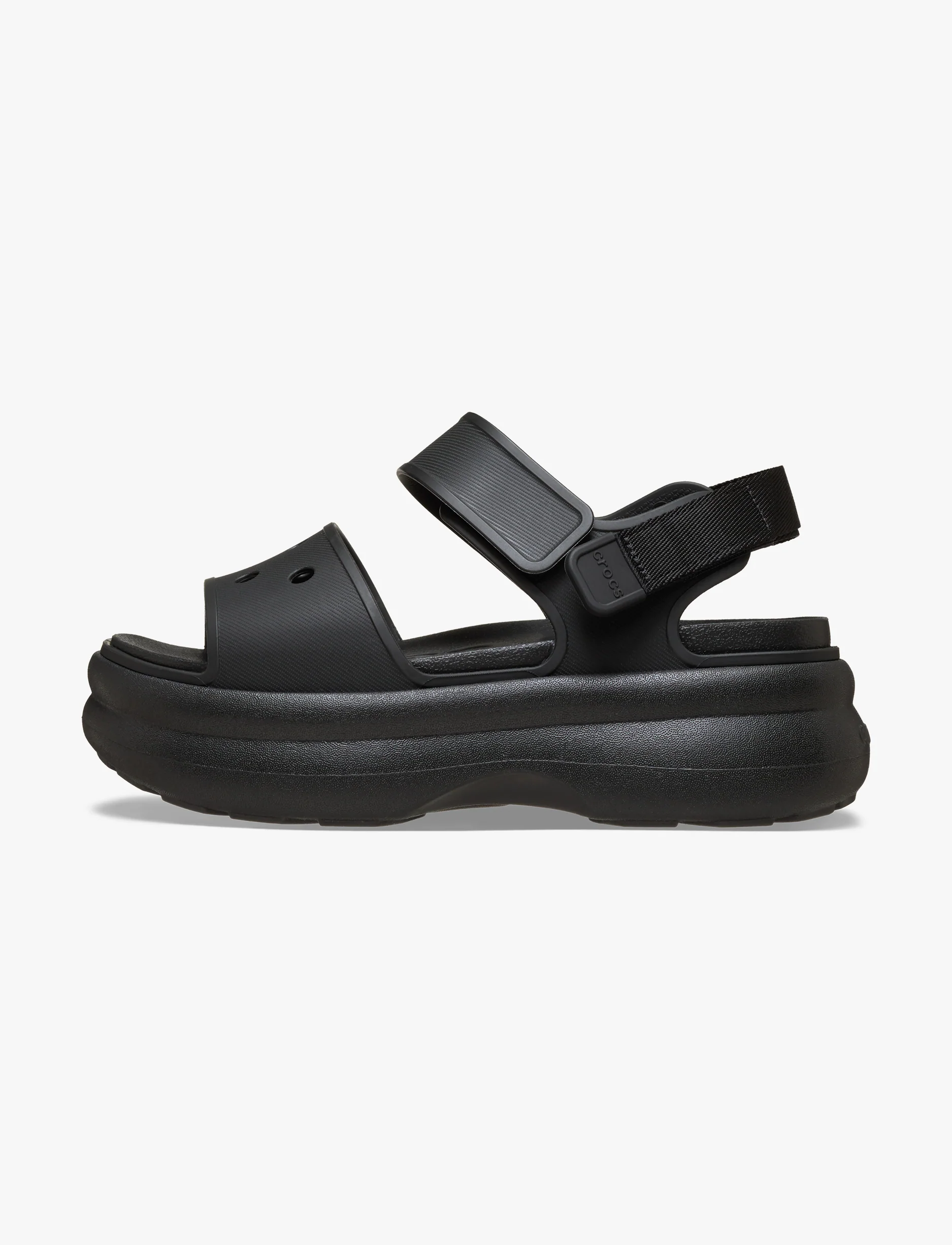 Crocs Soho Y Strap Sandal - סנדלי פלטפורמה סוהו קרוקס לנשים בצבע שחור - Image 6