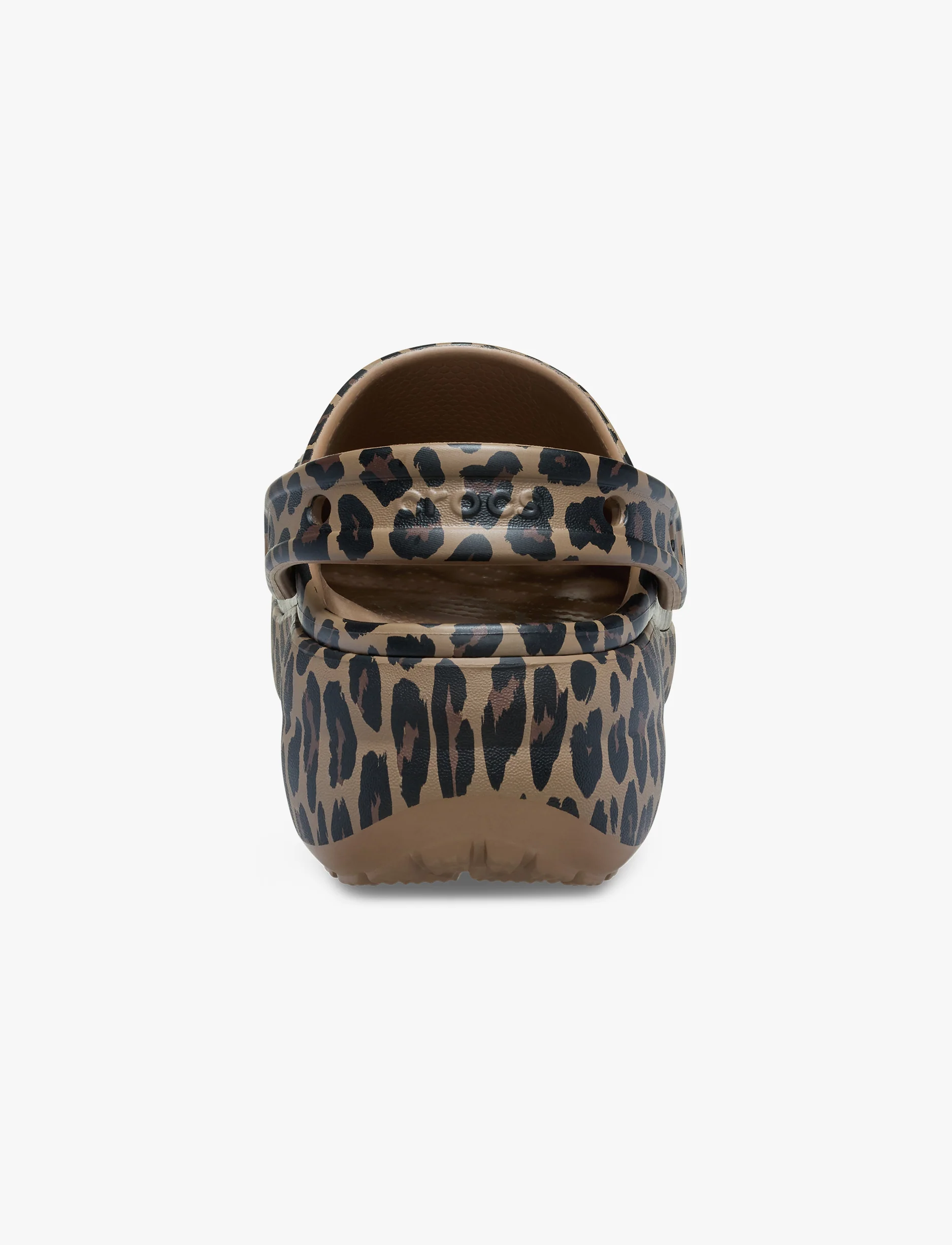 Crocs Classic Platform Animal Clog - כפפכי פלטפורמה קלוג לנשים בהדפס מנומר - Image 5