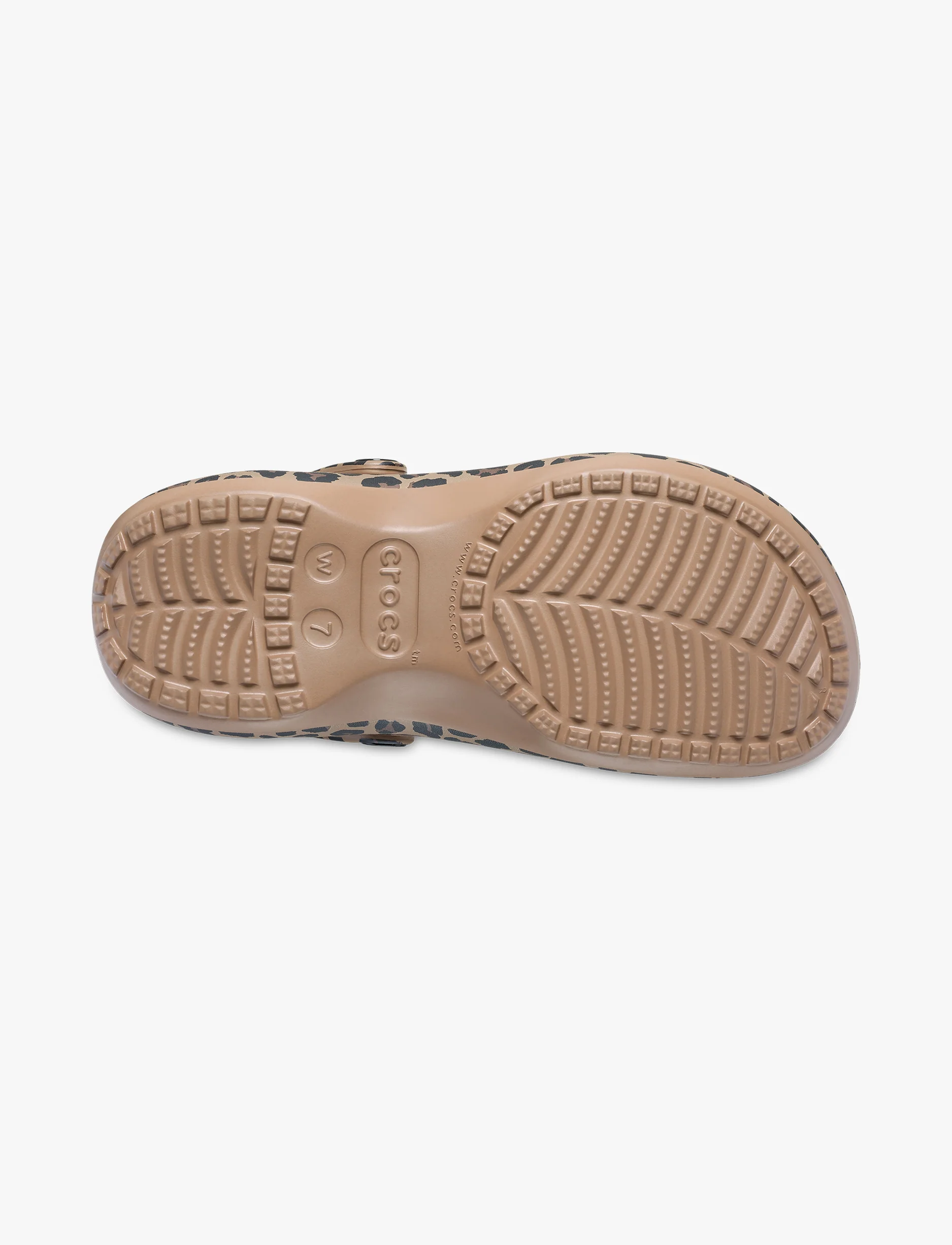 Crocs Classic Platform Animal Clog - כפפכי פלטפורמה קלוג לנשים בהדפס מנומר - Image 6