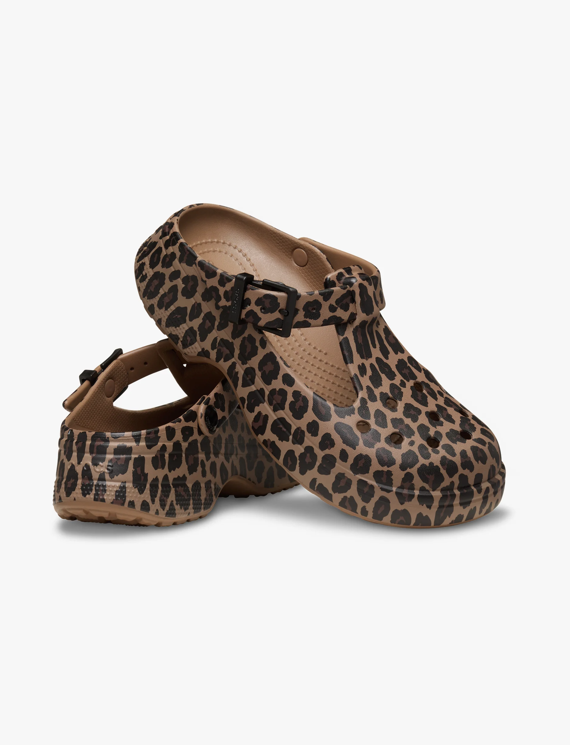 Crocs Classic Mary Jane Animal Clog - כפכפי קרוקס קלוג מרי ג'ין לנשים בהדפס מנומר - Image 3