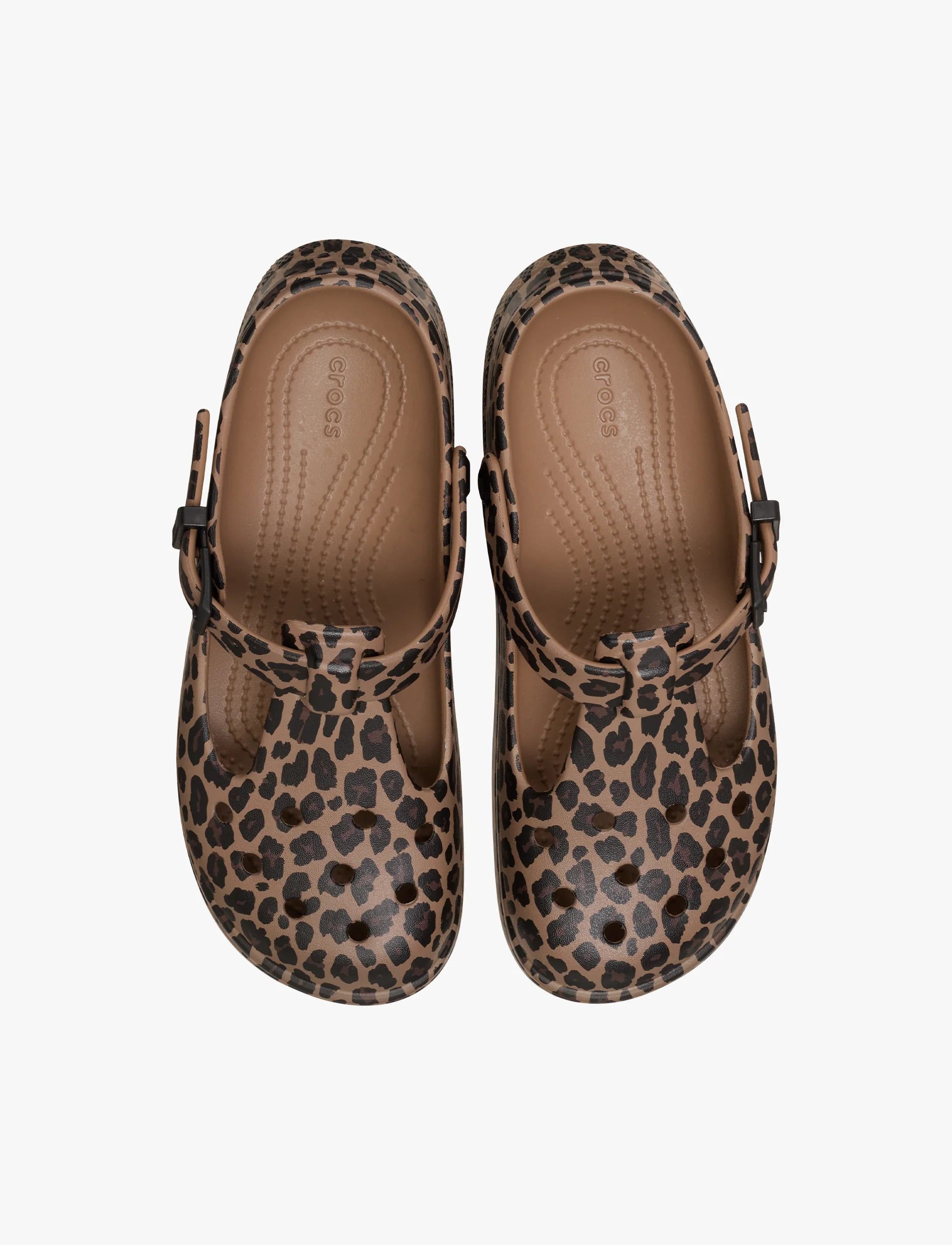 Crocs Classic Mary Jane Animal Clog - כפכפי קרוקס קלוג מרי ג'ין לנשים בהדפס מנומר - Image 4
