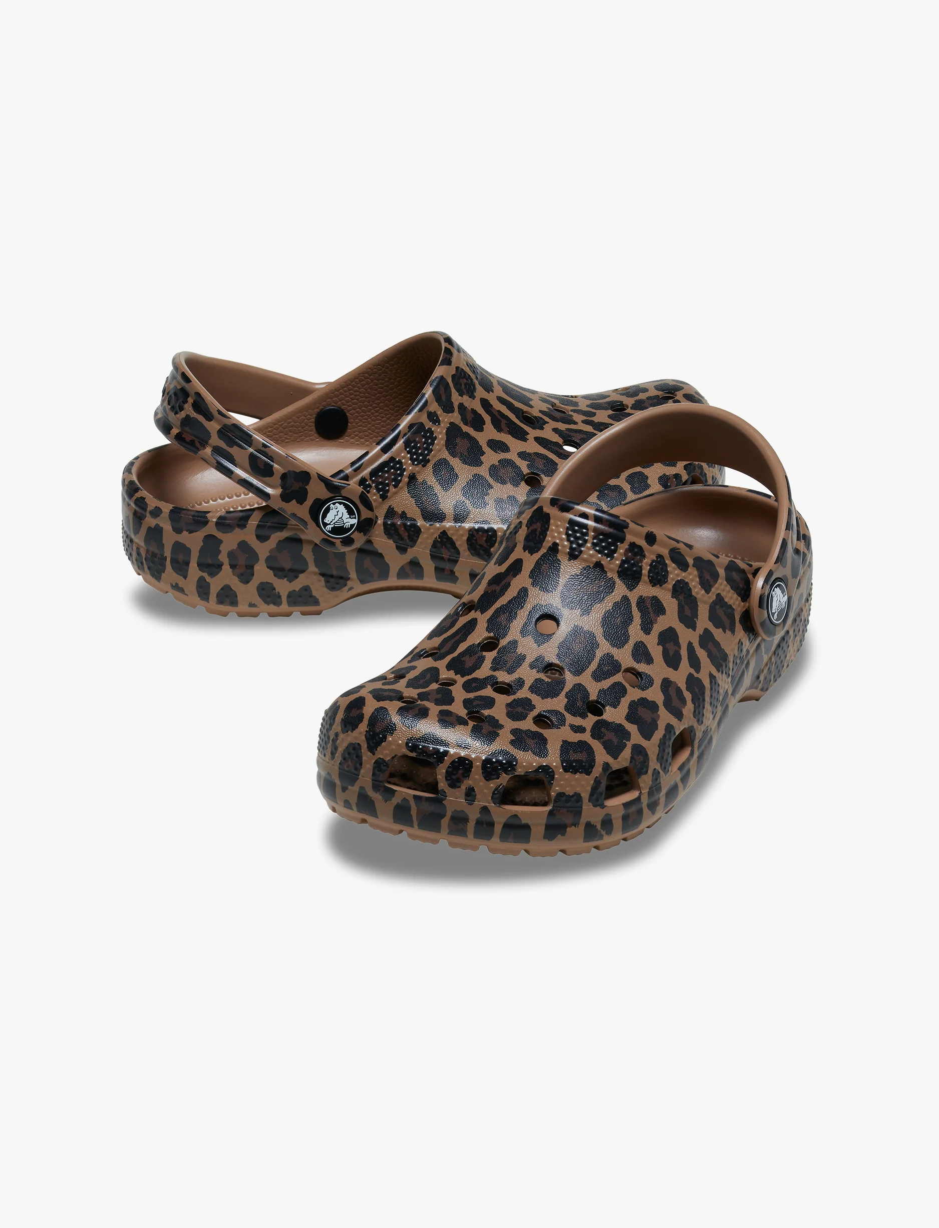 Crocs Classic Animal Clog K -  כפכפי קרוקס קלוג קלאסי לילדים בהדפס מנומר - Image 3