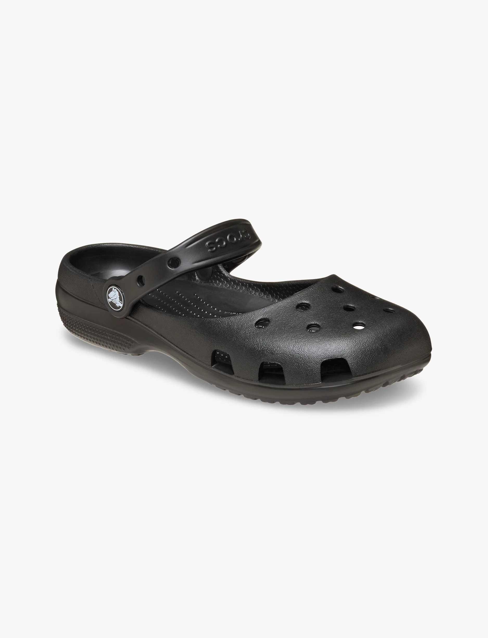 Crocs Classic Ballet - כפכפי בובה קרוקס לנשים בצבע שחור