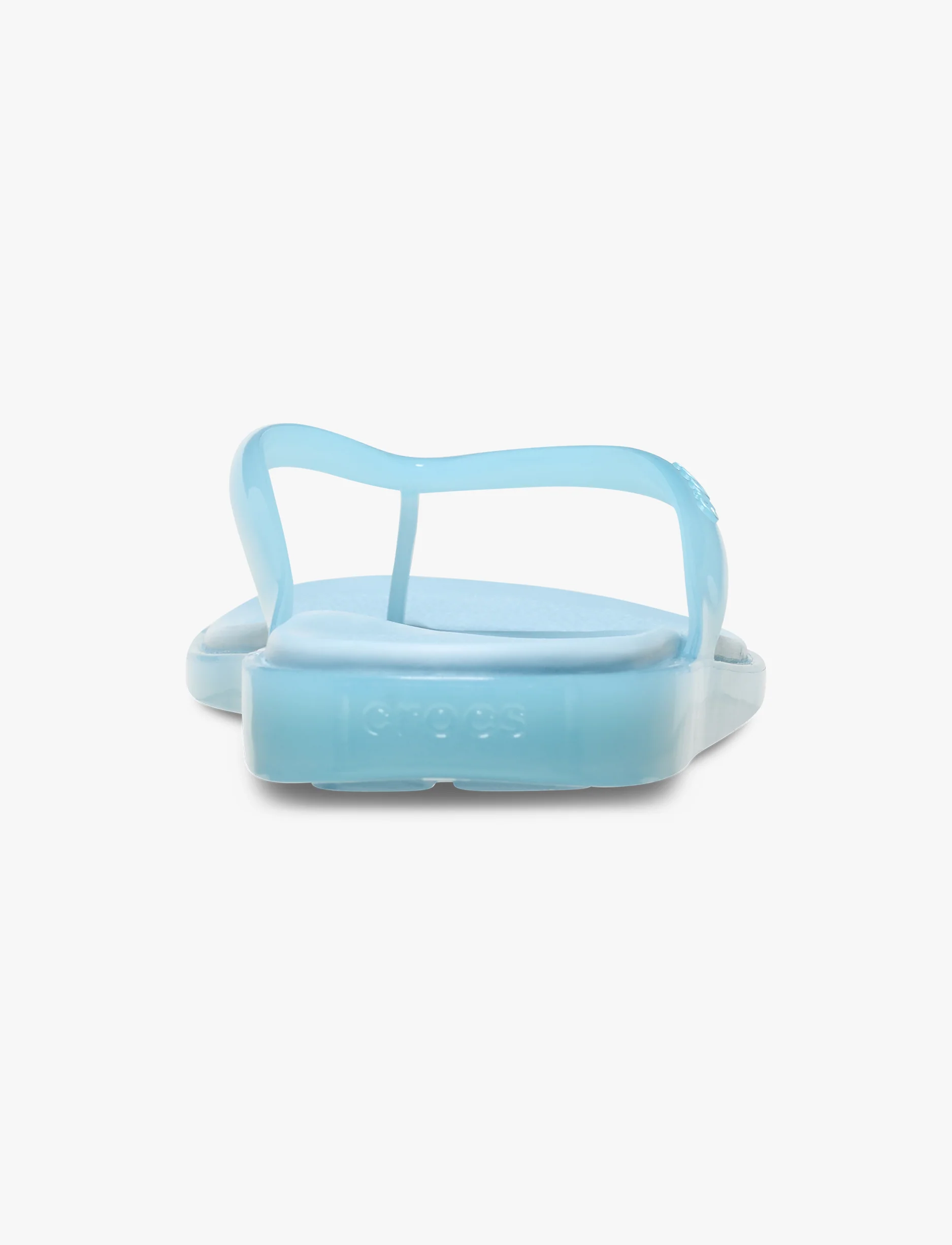 Crocs Miami Round Toe Jelly -  כפכפי אצבע מיאמי קרוקס לנשים בצבע כחול שמיים ג'לי - Image 5