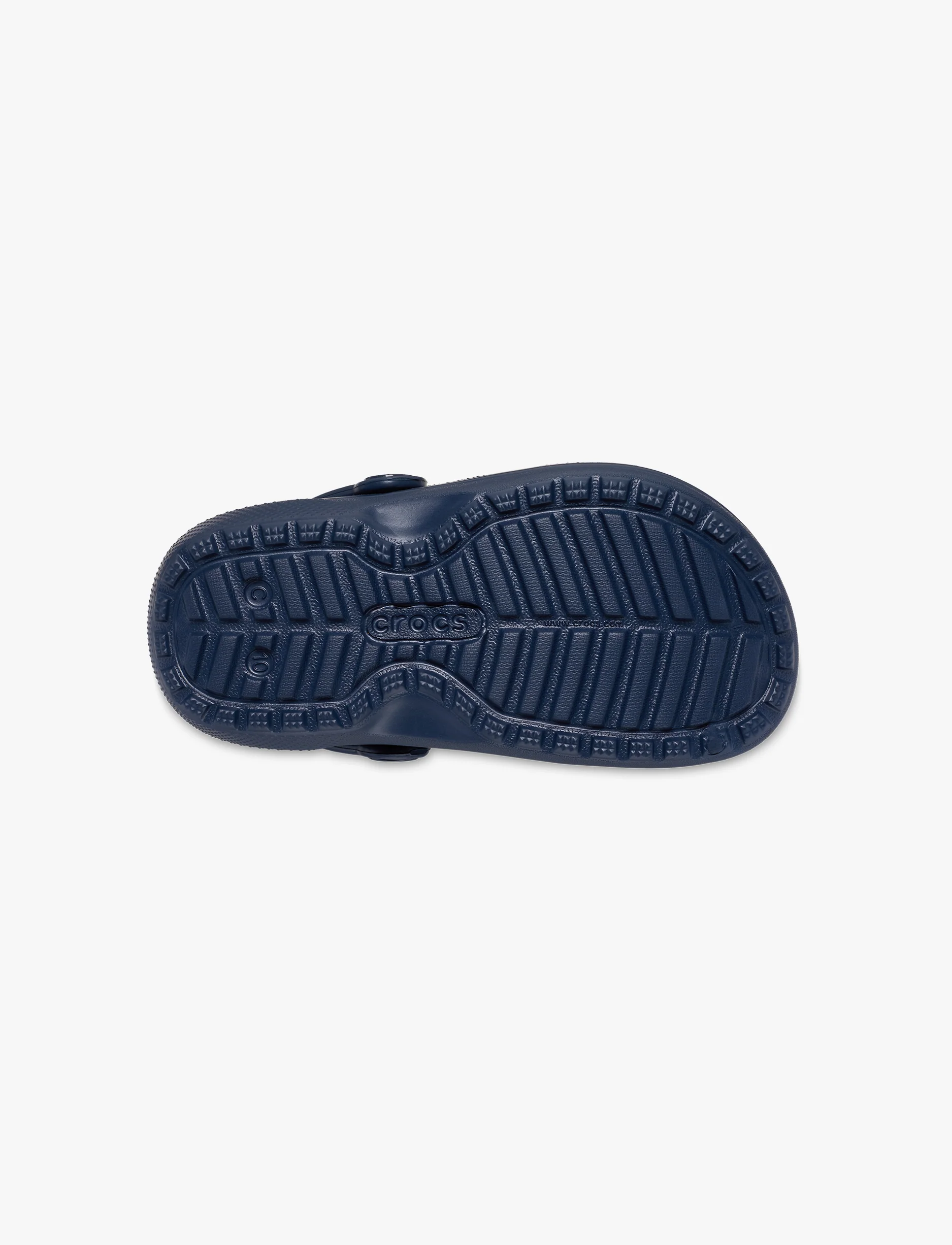 Crocs Kids’ Classic Lined Bold Check Clog - כפכפי פרווה קלוג קרוקס לילדים בצבע נייבי - Image 7