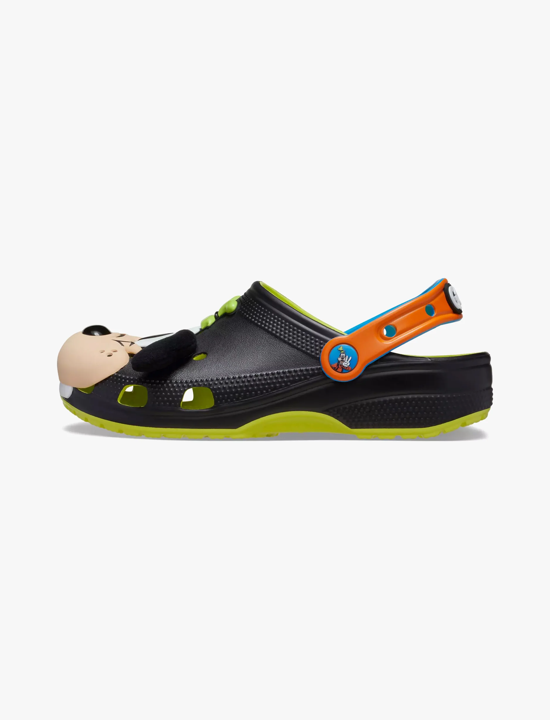 Disney IAM Goofy Classic Clog - כפכפי קלוג קרוקס גופי בצבע שחור/ירוק - Image 3