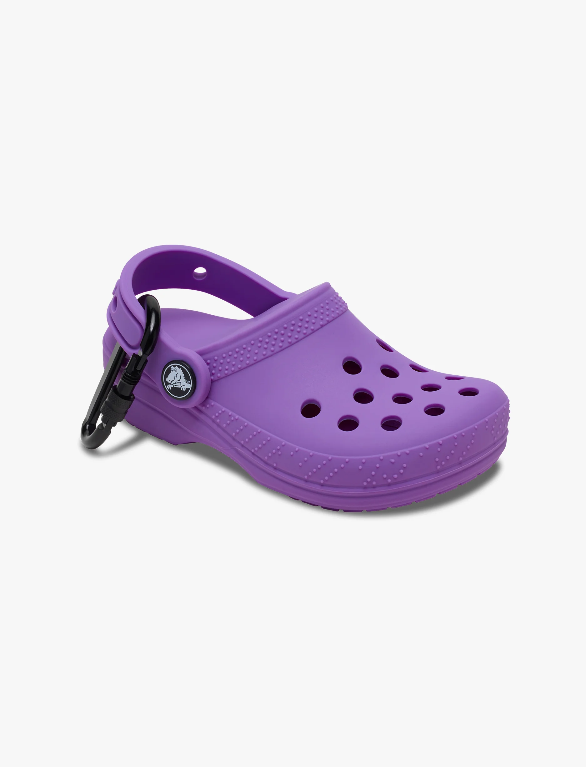 Crocs Classic Clog Pouch Bag Charm - נרתיק קטן לתיק בצורת קרוקס סגול
