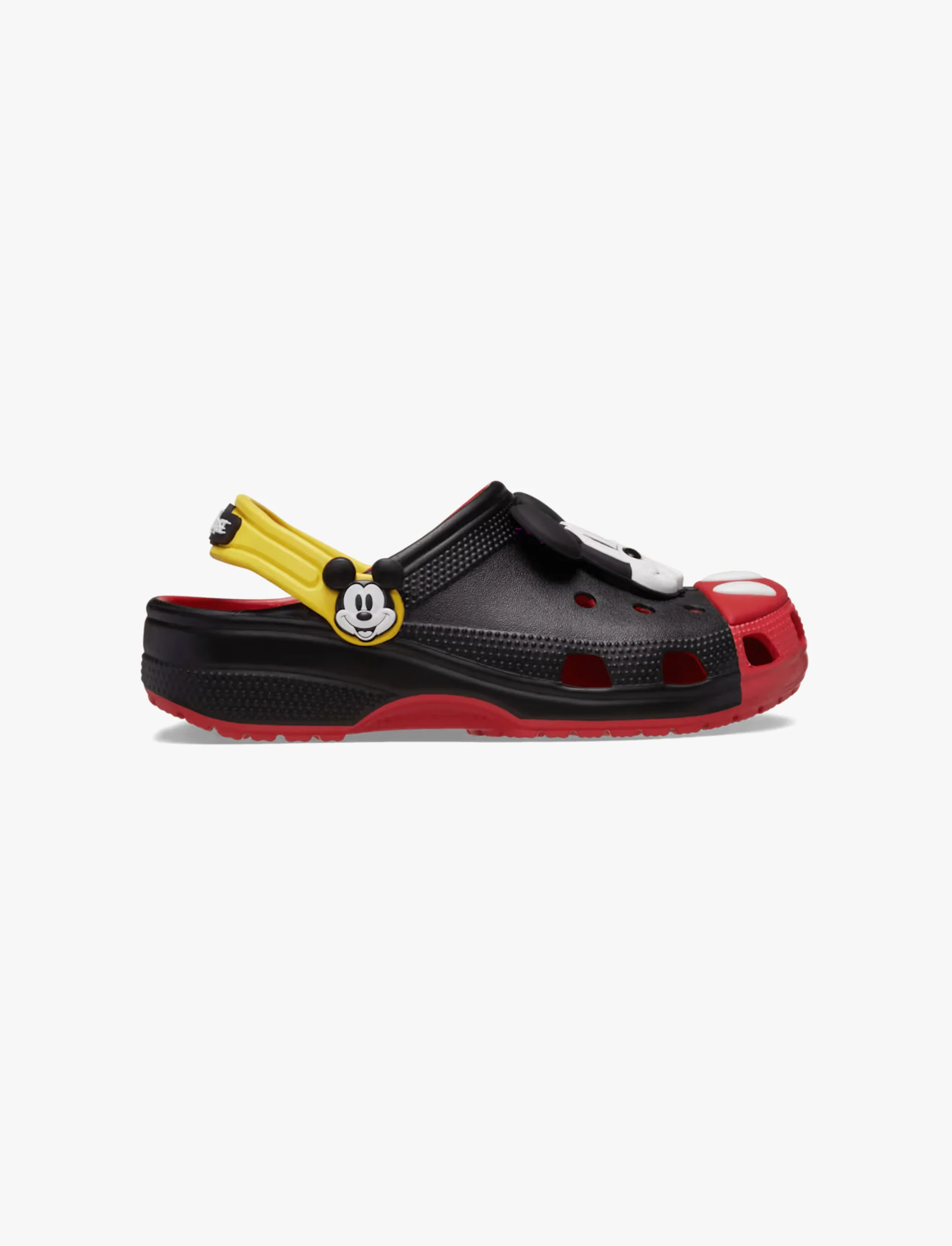 Crocs Mickey Mouse Classic Clog K - כפכפי קלוג קרוקס מיקי מאוס לילדים בצבע שחור/אדום - Image 2
