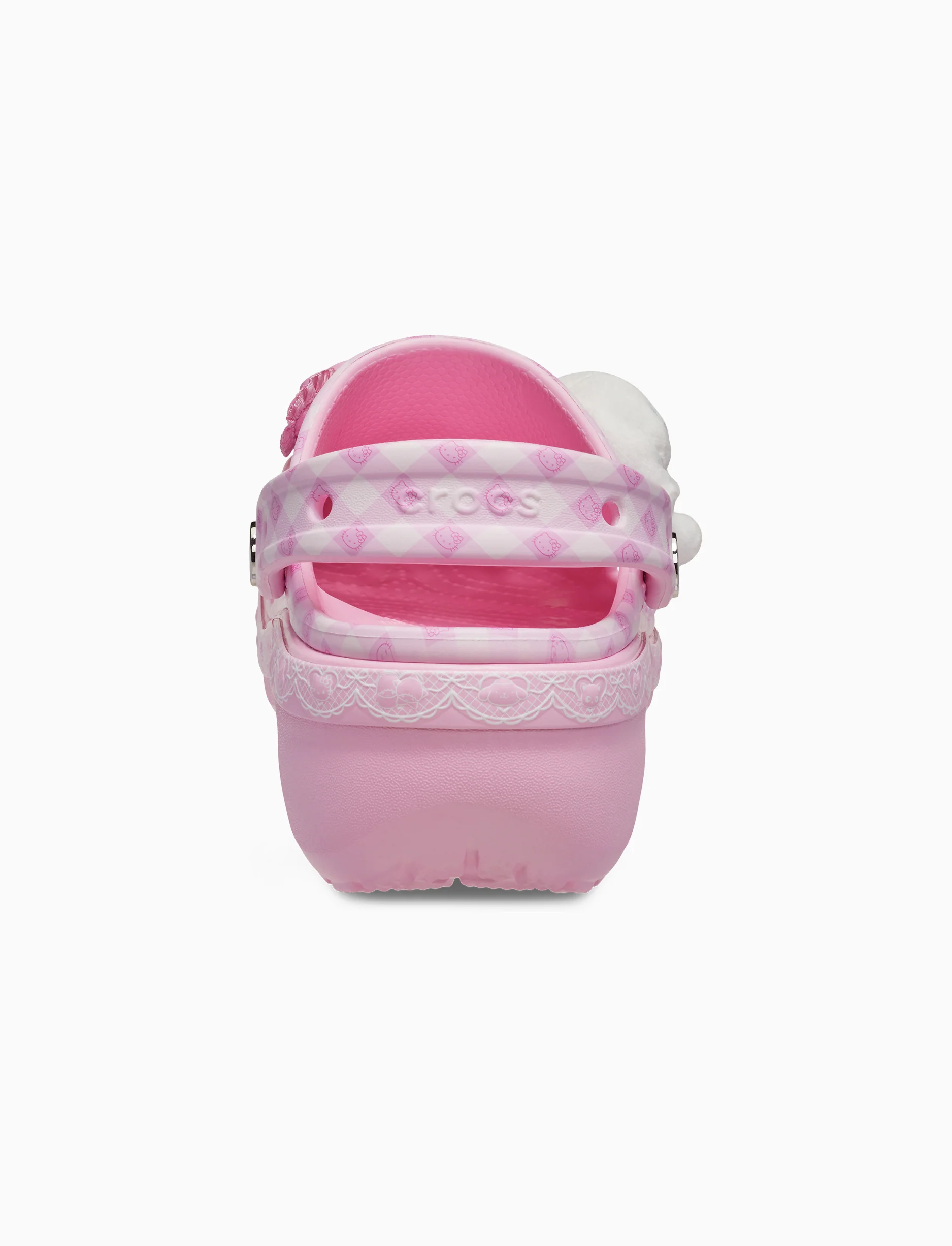 Crocs Hello Kitty and Friends Classic Platform Clog - כפכפי קרוקס פלטפורמה הלו קיטי וחברים לנשים בצבע ורוד - Image 5