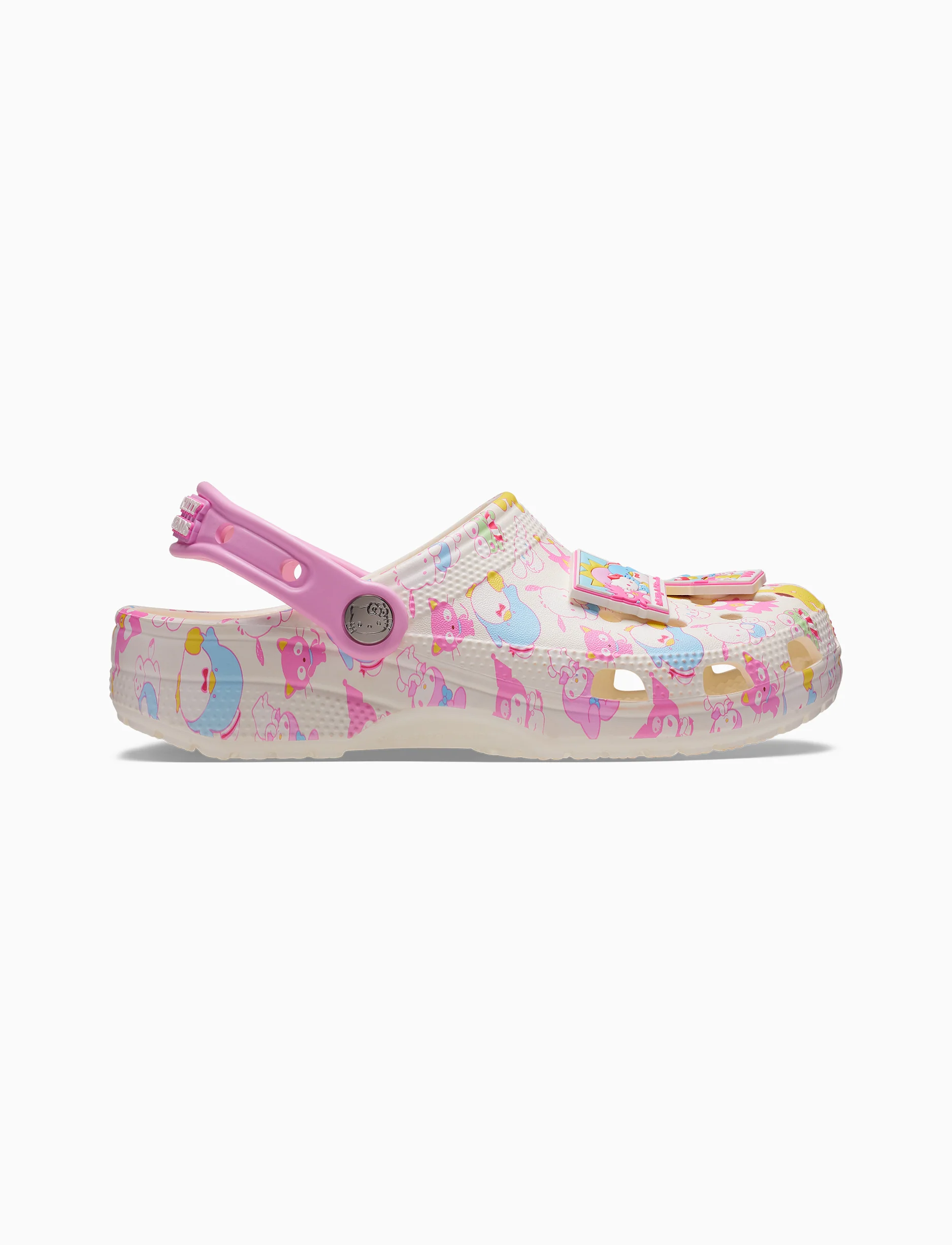 Crocs Hello Kitty and Friends Pastel Classic Clog - כפכפי קרוקס קלוג הלו קיטי וחברים לנשים בצבע ורוד - Image 2