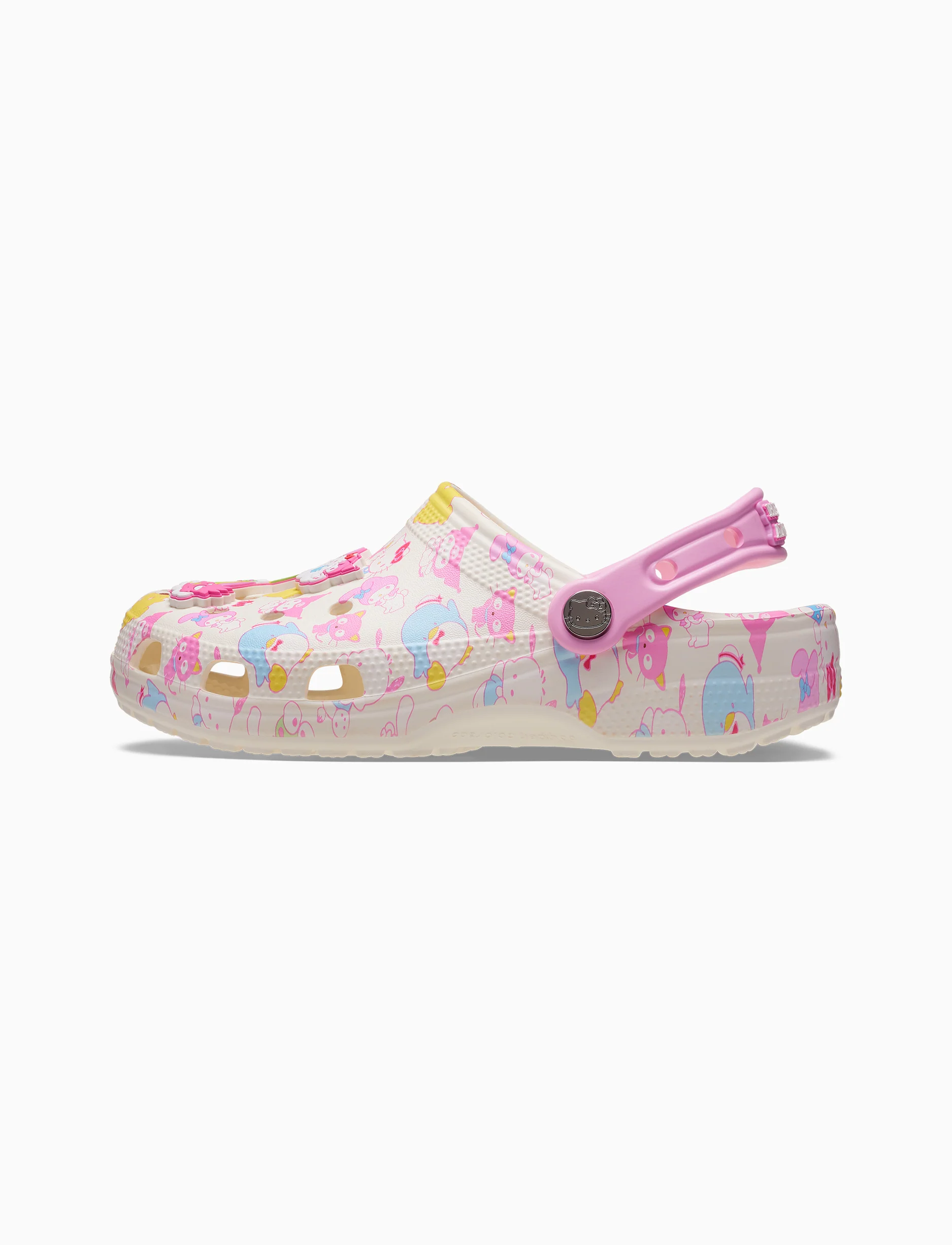 Crocs Hello Kitty and Friends Pastel Classic Clog - כפכפי קרוקס קלוג הלו קיטי וחברים לנשים בצבע ורוד - Image 5