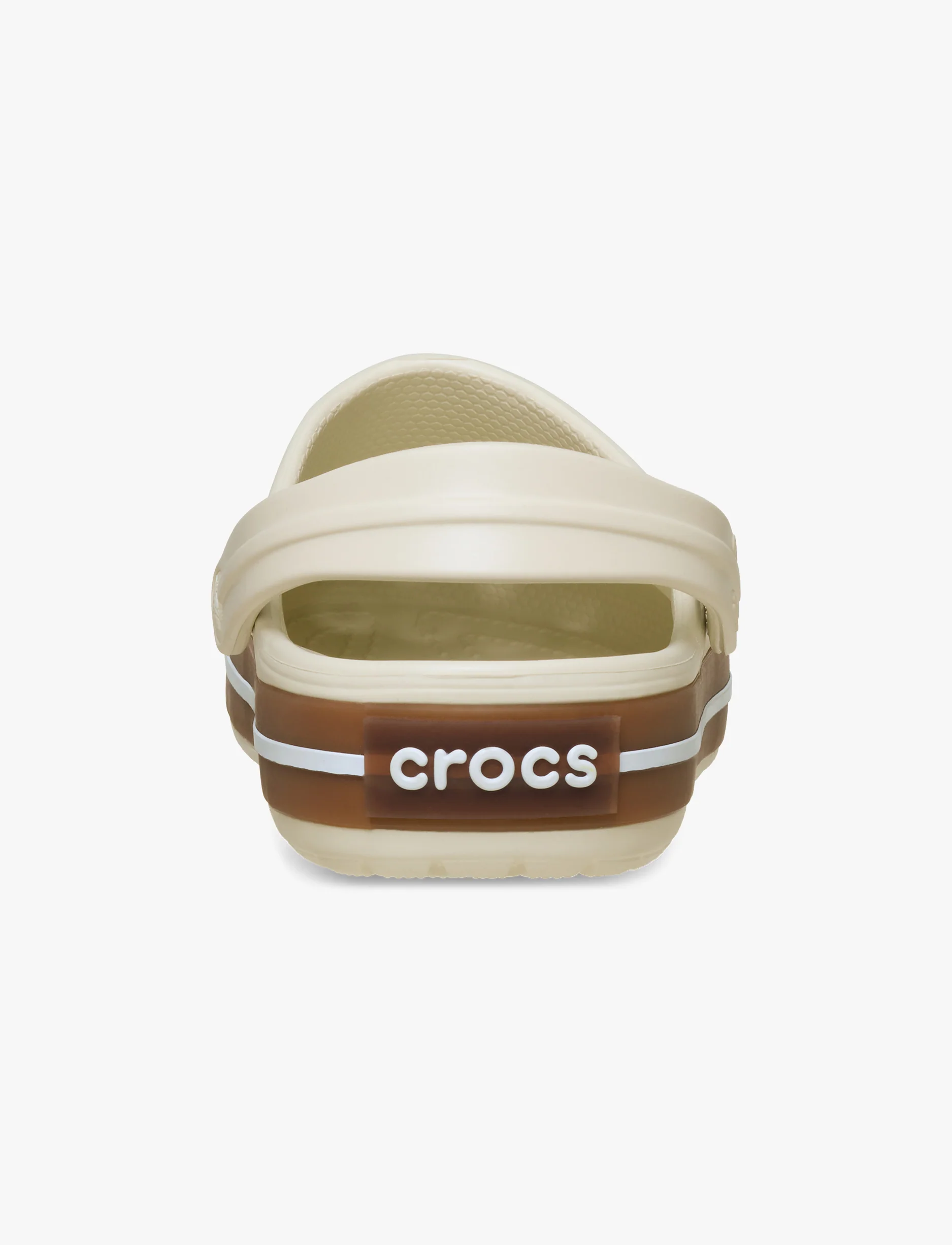 Crocs Crocband Gum Clog - כפכפי קלוג קרוקס קרוקבנד גאם בצבע לבן פסגה - Image 6