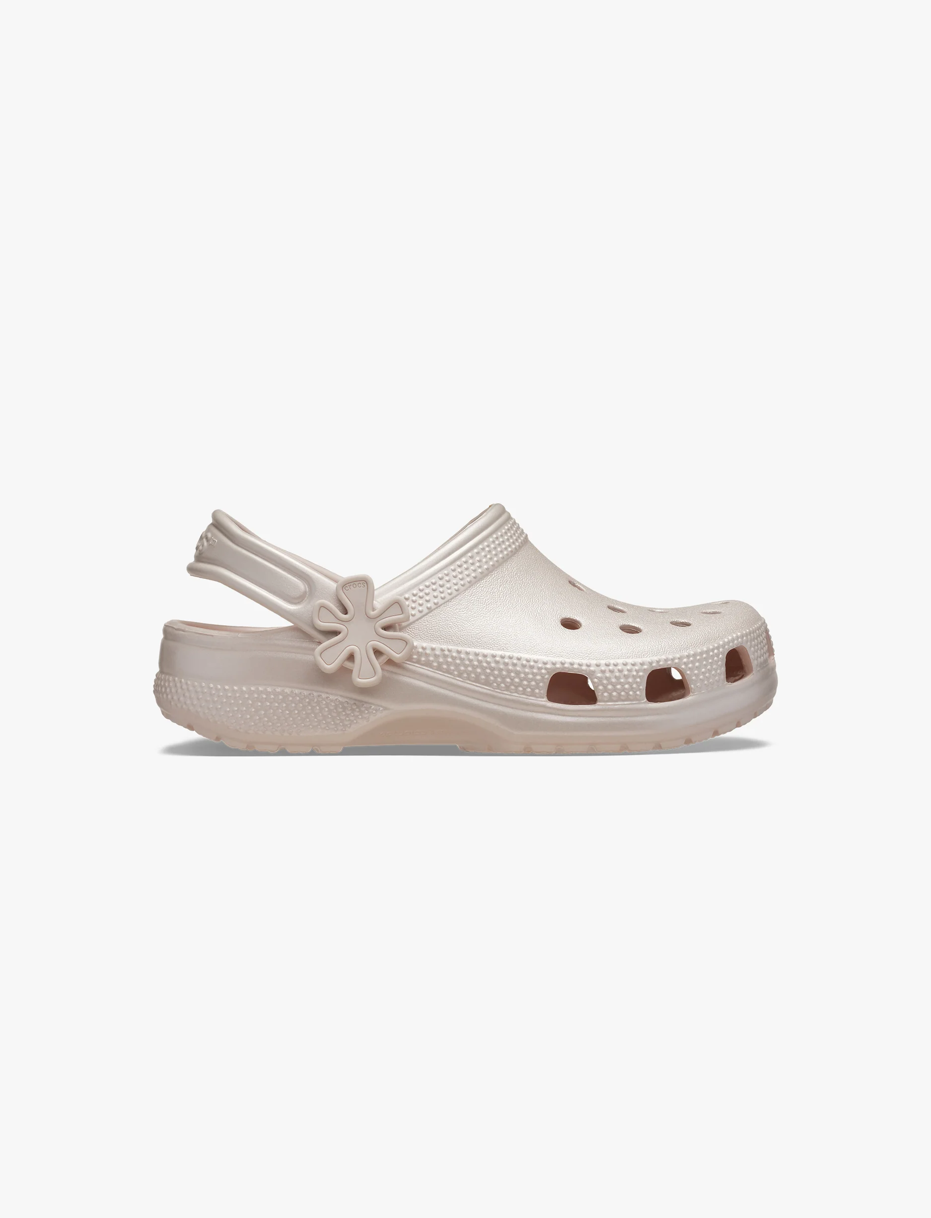 Crocs Kids' Classic Pearl Shine Clog - כפכפי קרוקס פנינה לילדים בצבע קוורץ - Image 2