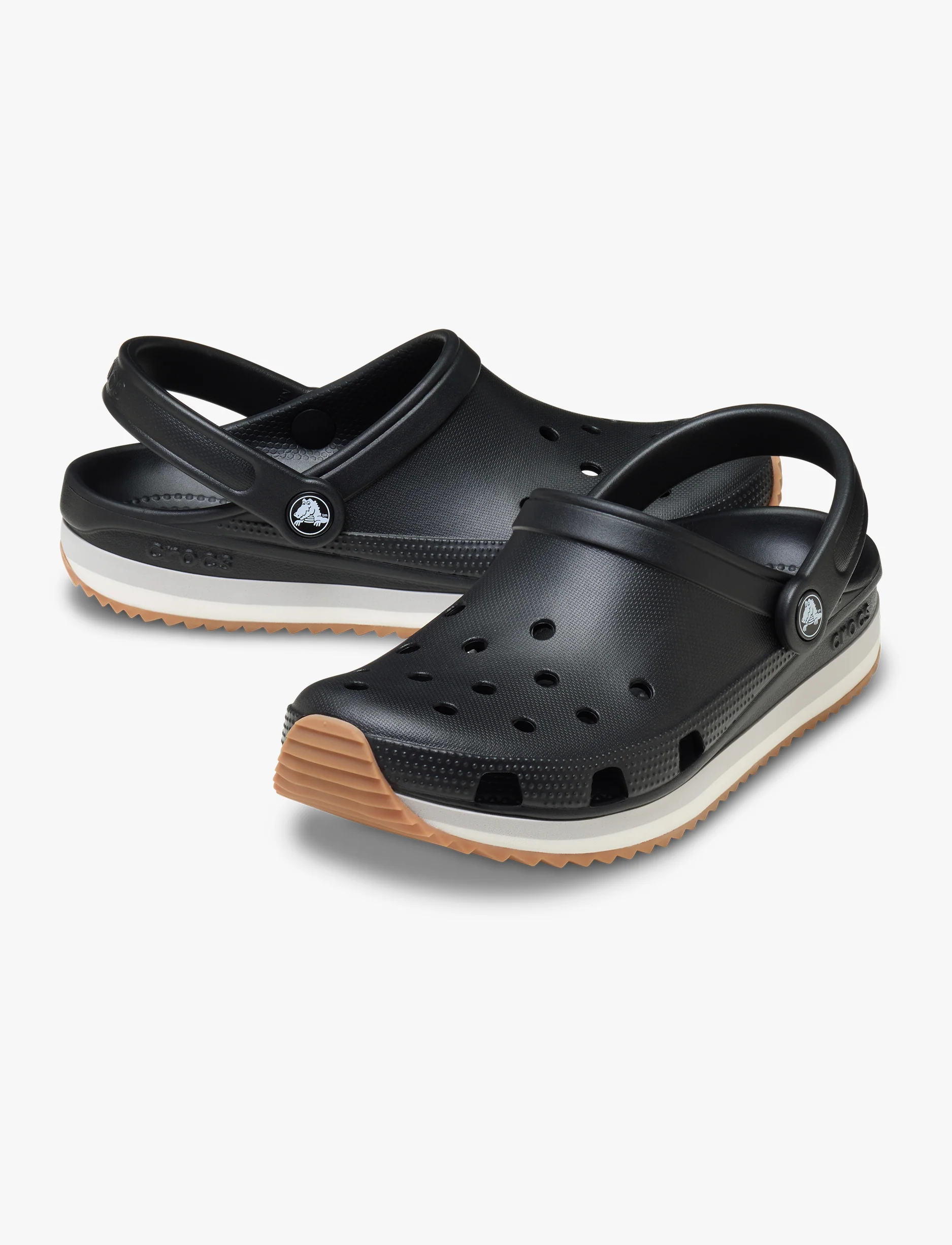 Crocs Crocband  Runner - כפכפי קלוג קרוקס קרוקבנד ראנר בצבע שחור - Image 3