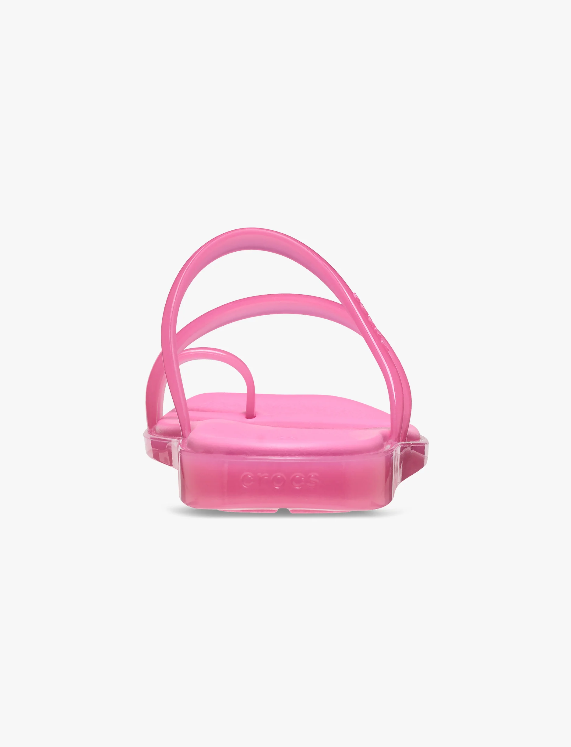 Crocs Miami Jelly Toe Loop Sandal - סנדלי קרוקס מיאמי לנשים בצבע ורוד לימונדה ג'לי - Image 5
