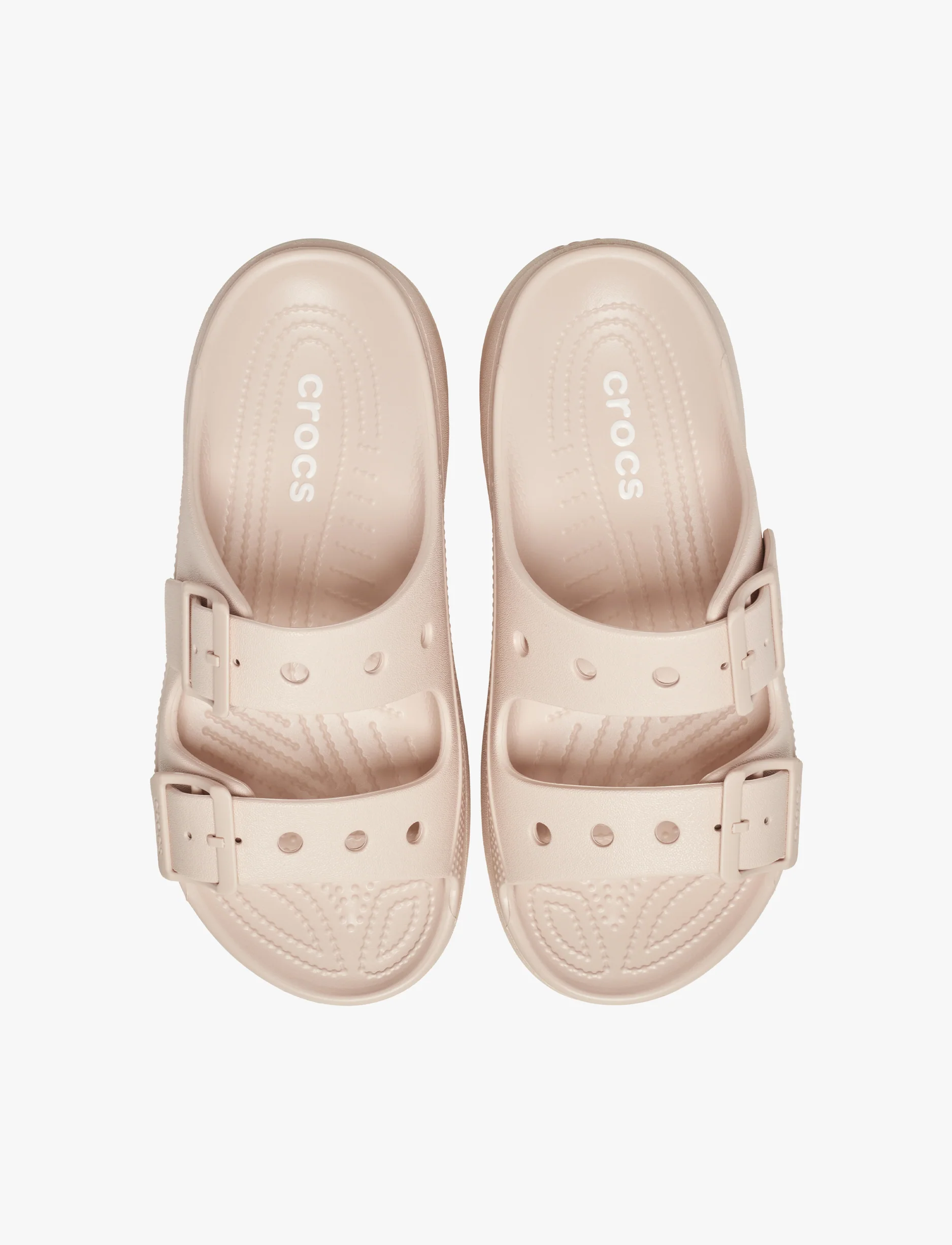 Crocs Saturday Platform Sandal - סנדלי פלטפורמה קרוקס לנשים בצבע קוורץ - Image 4