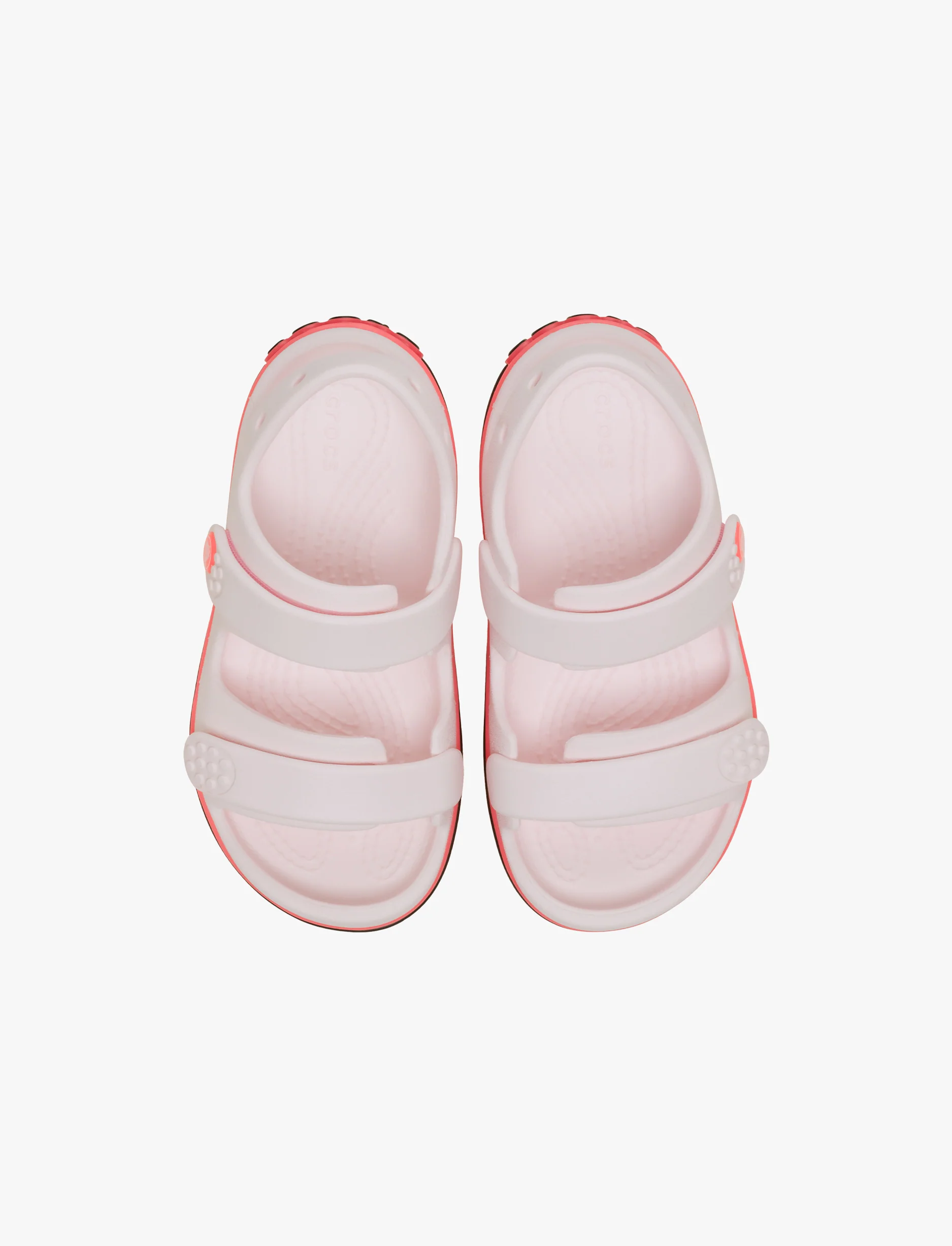 Crocs Crocband Cruiser Neon Band Sandal T - סנדלי קרוקס קרוקבנד לילדים מידות קטנות בצבע ורוד קרחוני/ורוד - Image 4