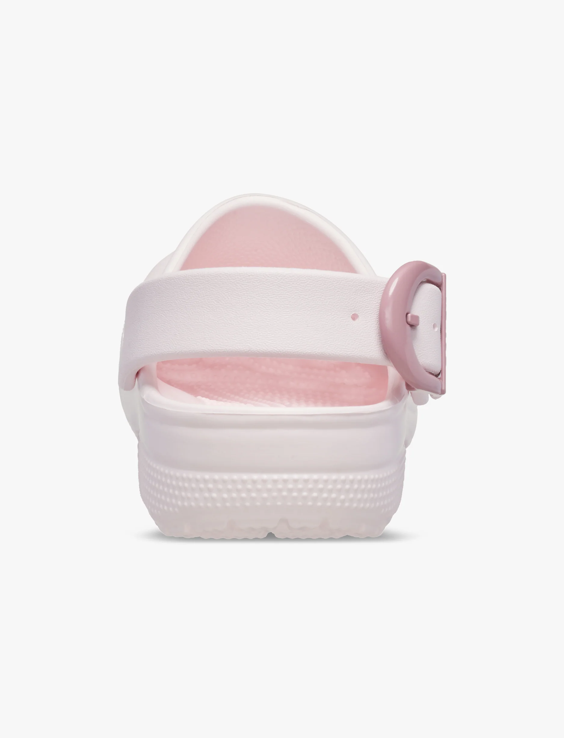 Crocs Classic Buckle Clog - כפכפי קלוג קרוקס עם אבזם בצבע ורוד קרחוני - Image 5