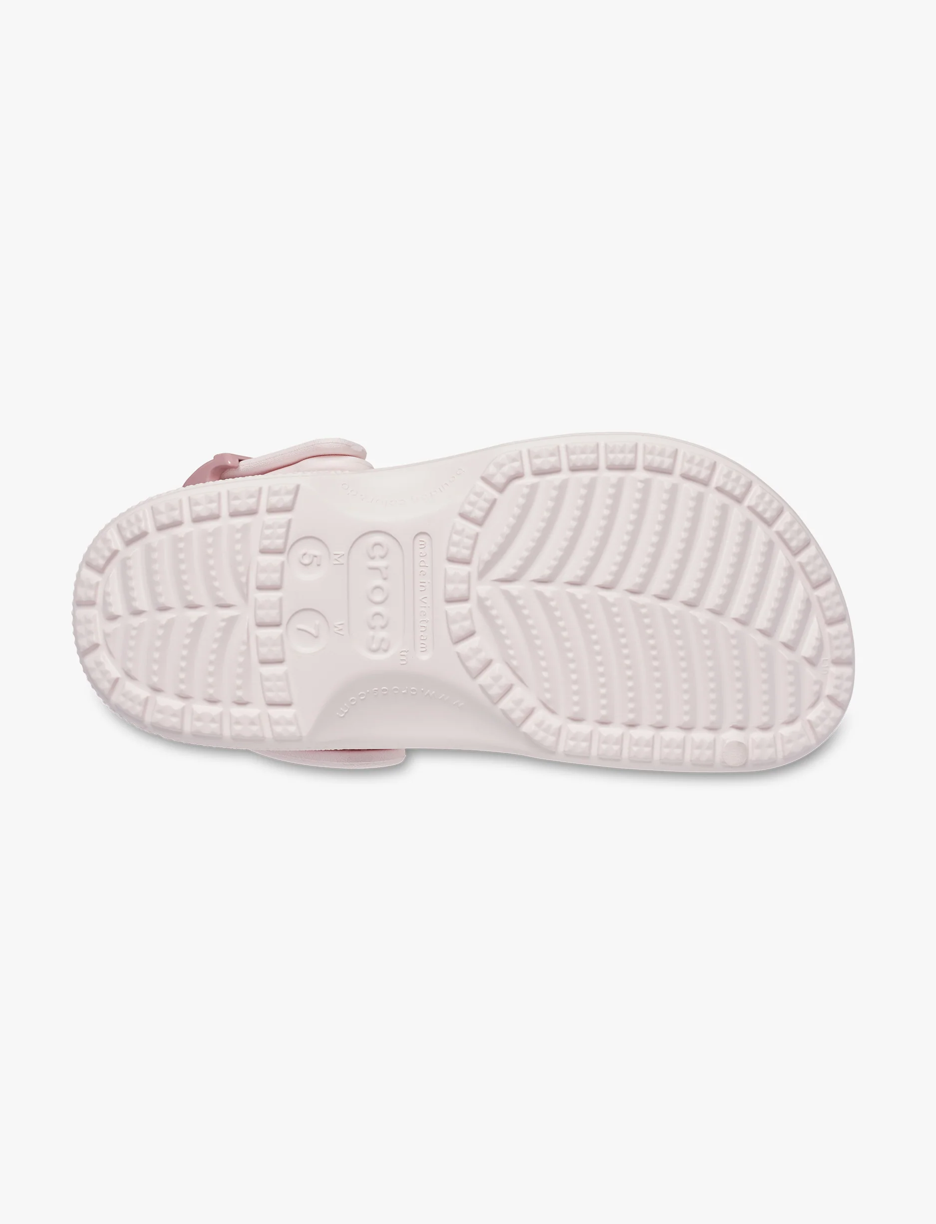 Crocs Classic Buckle Clog - כפכפי קלוג קרוקס עם אבזם בצבע ורוד קרחוני - Image 6