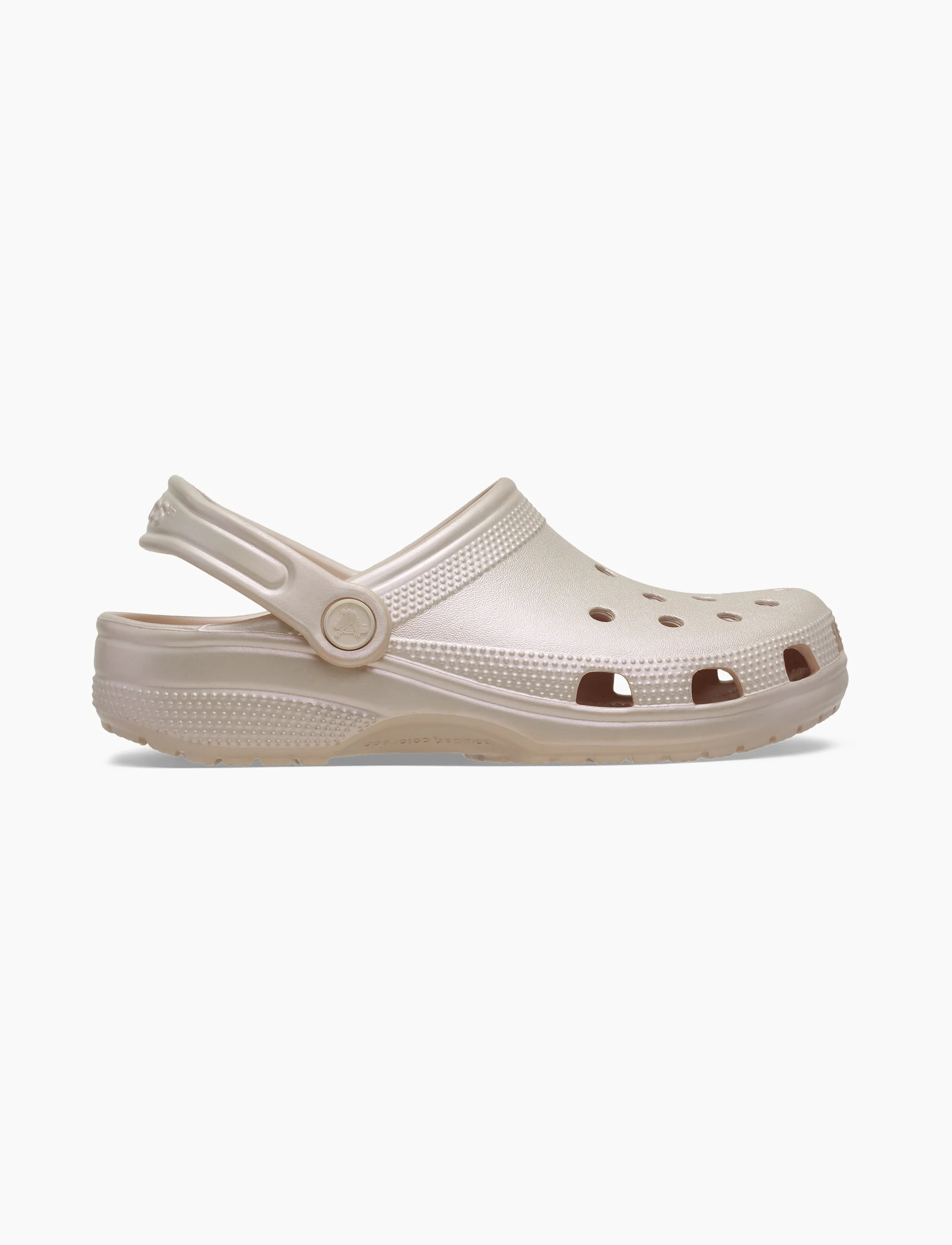 Crocs Classic Pearl Shine Clog - כפכפי קלוג קרוקס לנשים בצבע קוורץ - Image 2