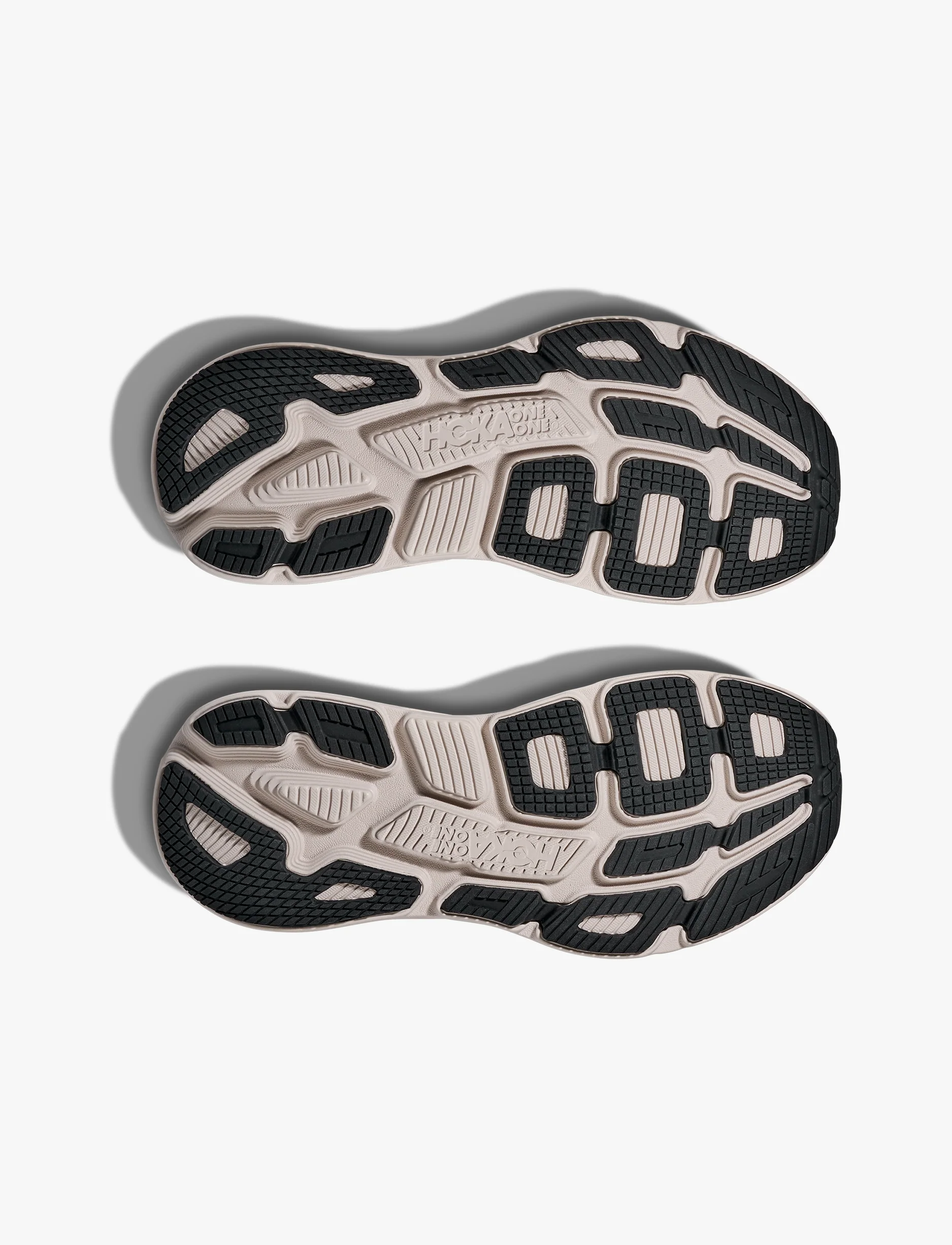 Hoka Bondi 7 - נעלי ספורט גברים הוקה בונדי 7 בצבע חום שיפון/שחור - Image 8